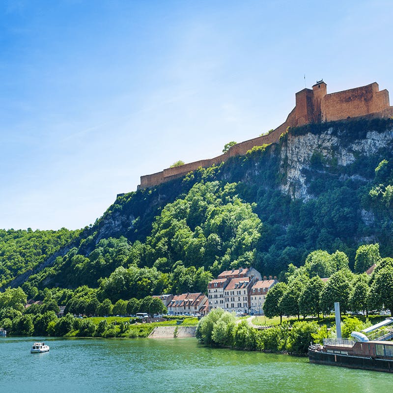 La citadelle de Besançon dans le Doubs
