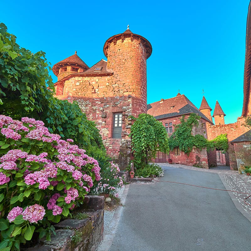 Collonges-la-Rouge dans le Limousin
