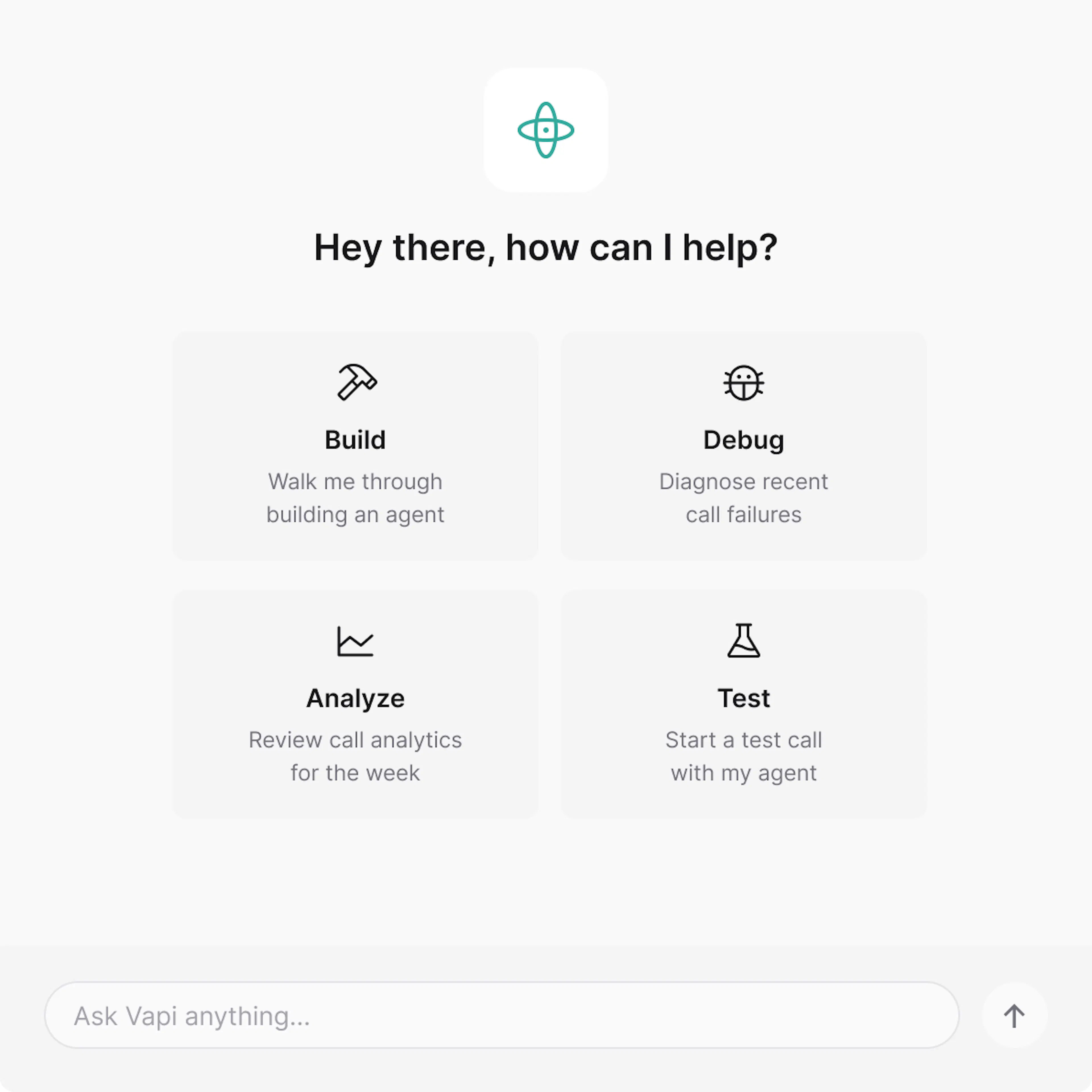 Image of the Vapi dashboard capabilities