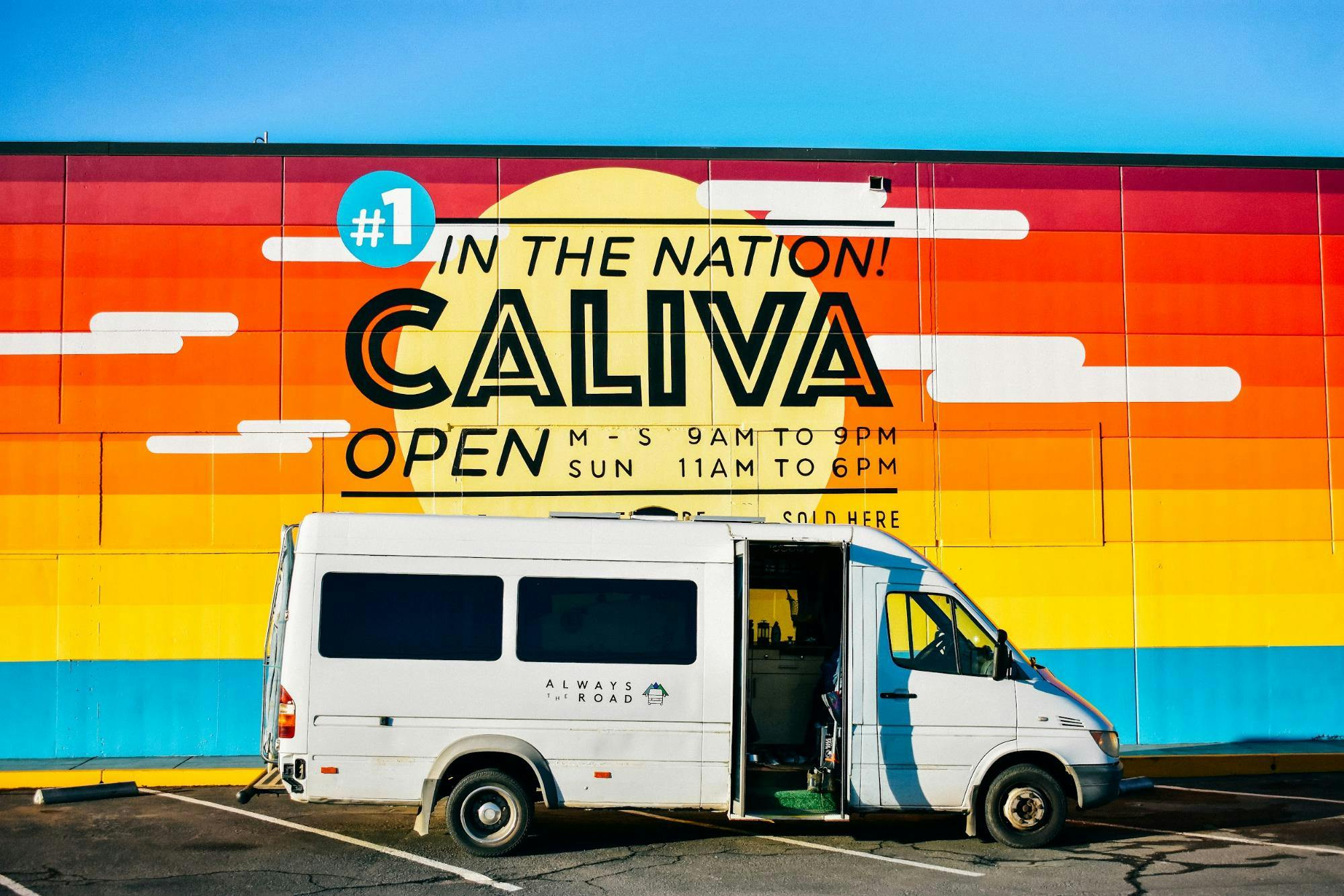 Caliva delivery truck 