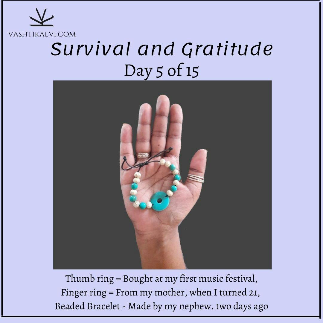 Day 5: In Gratitude to Vanity