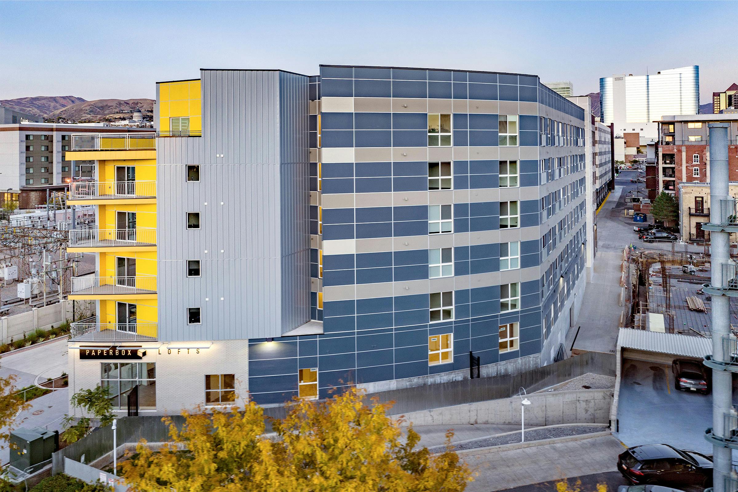 Paperbox Lofts opens in downtown SLC with 195 apartments, 39 of