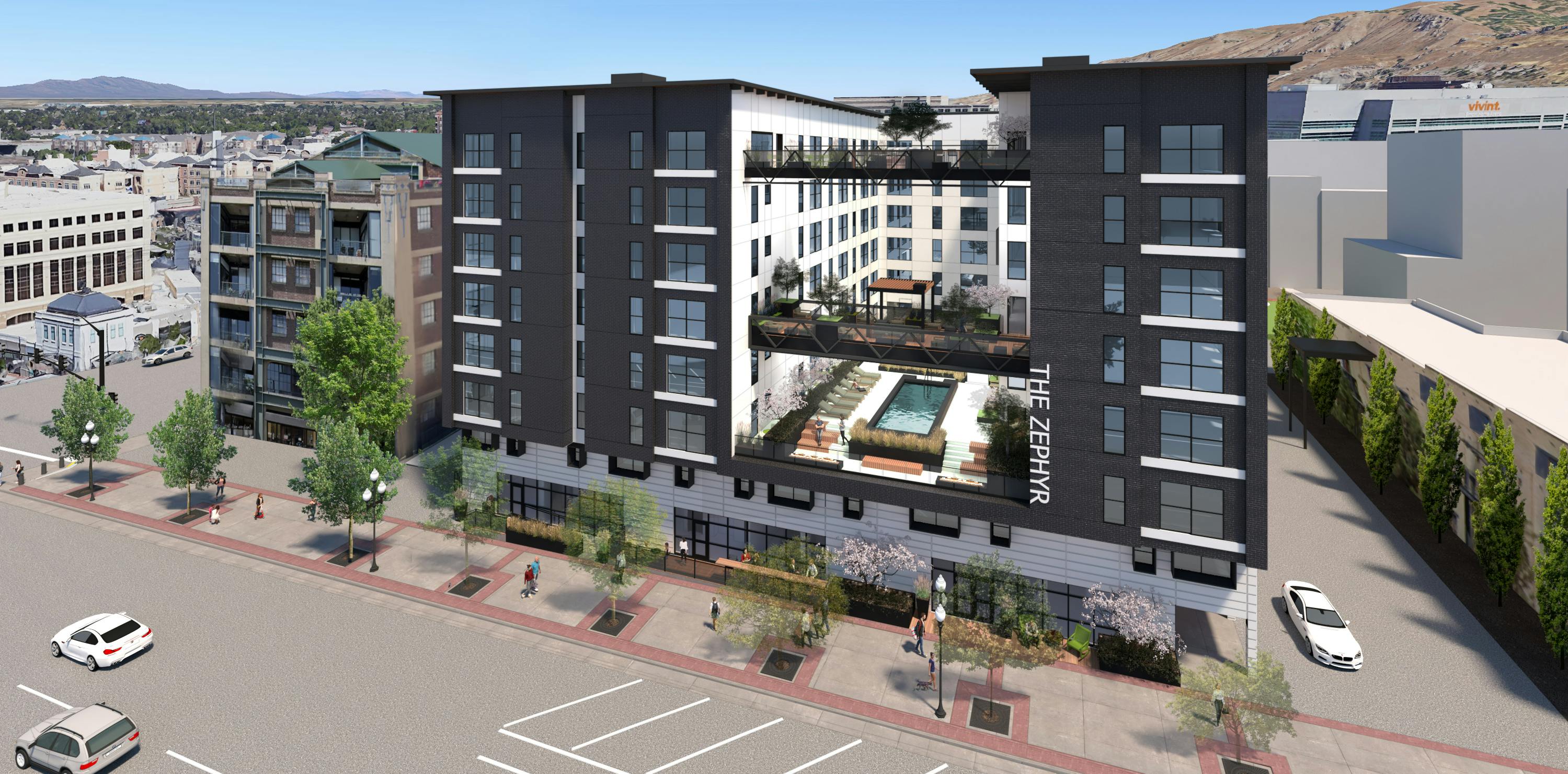 Zephyr apartment building
