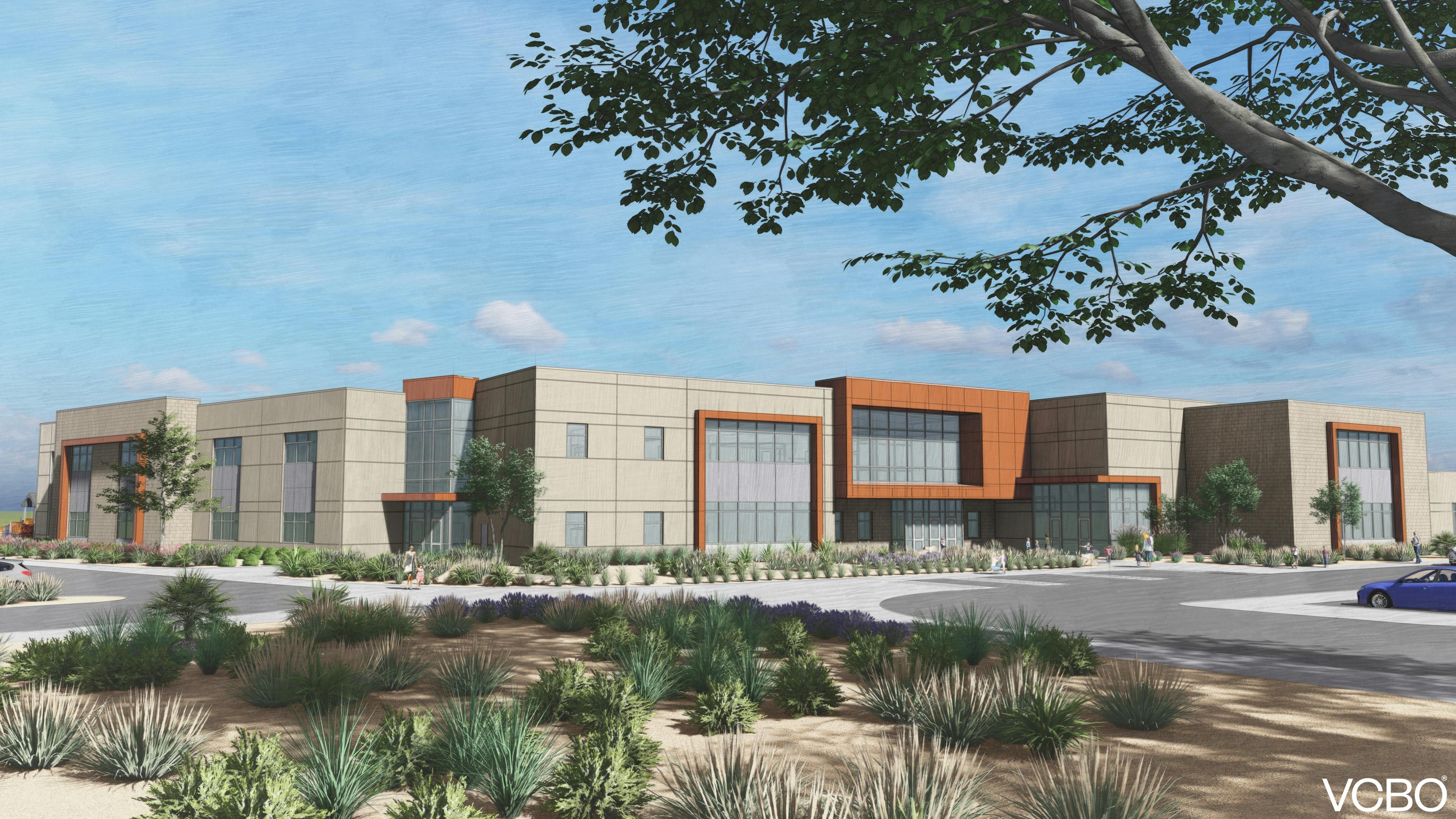 Elementary School exterior rendering