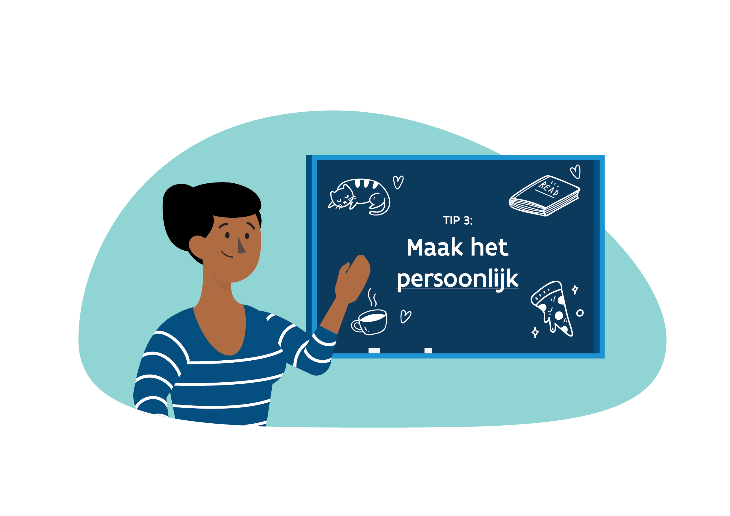 Illustratie voor maak het persoonlijk