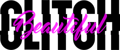 logo Beautiful Glitch