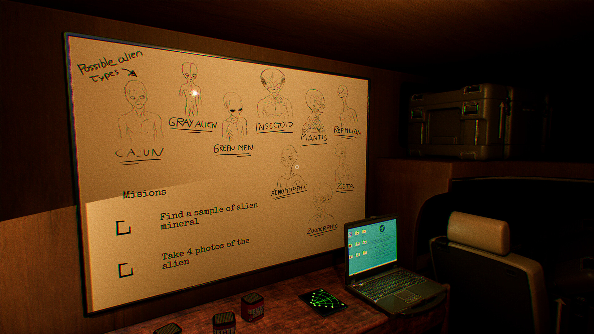 UFOPHILIA joc de terror psicològic en primera persona.