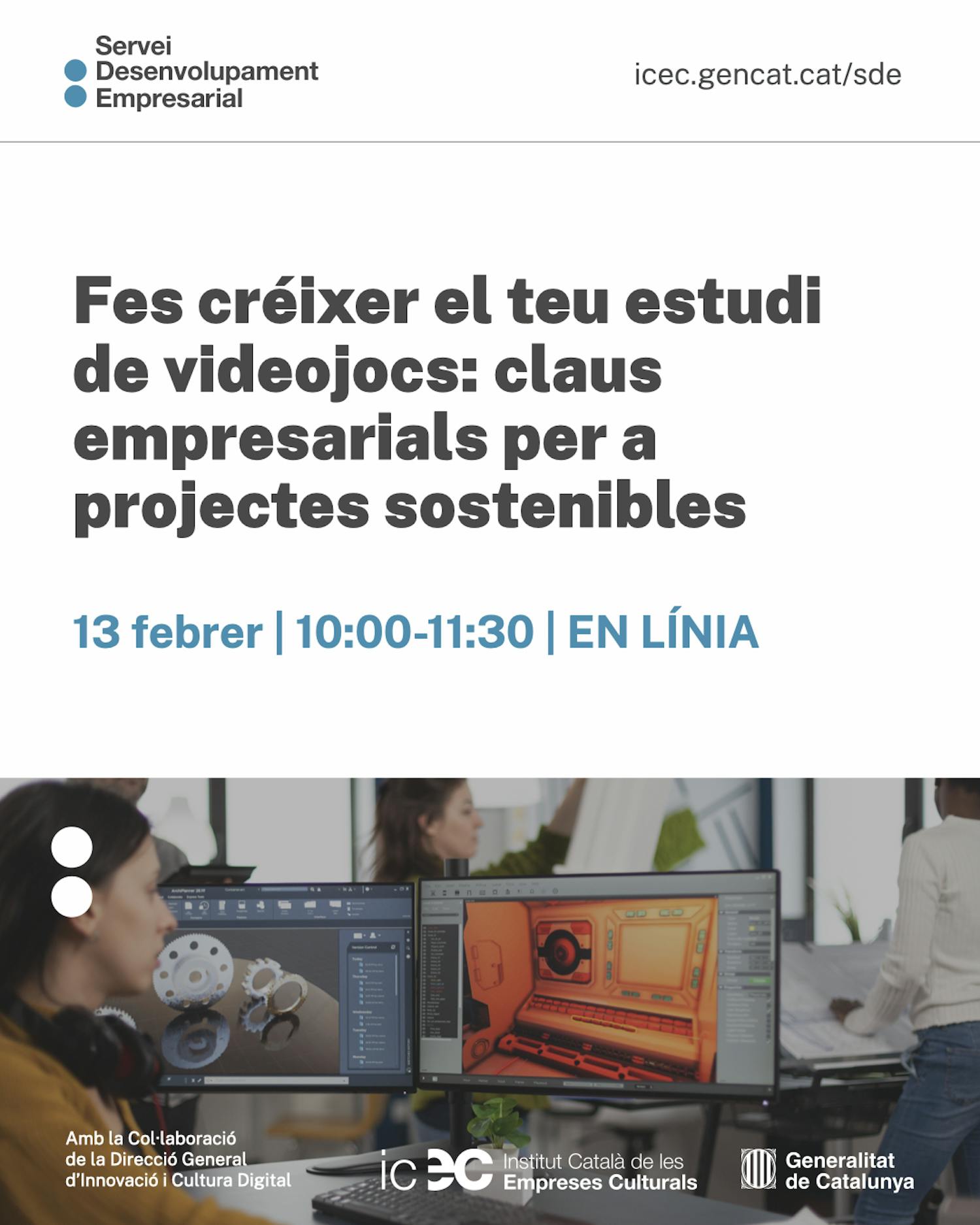 Fes créixer el teu estudi de videojocs