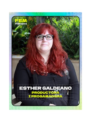 Esther Galdeano Productora i programadora