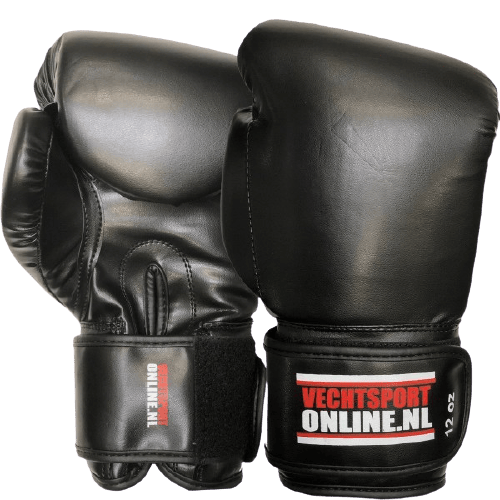 Vechtsportonline (Kick)Bokshandschoenen Starter - Matzwart