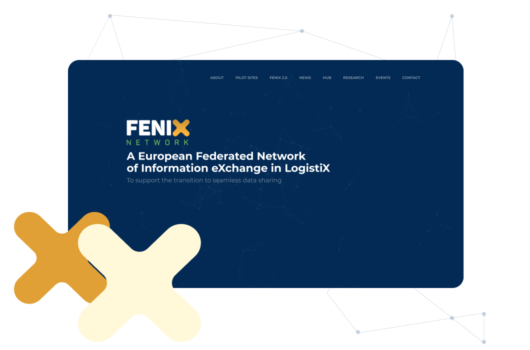 In the picture - screen of Fenix Network