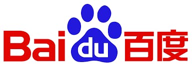 In the picture - Logo Baidu.com