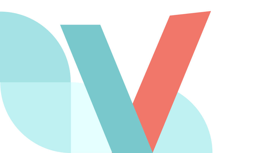 In the picture - VEEDOO logo and abstraction