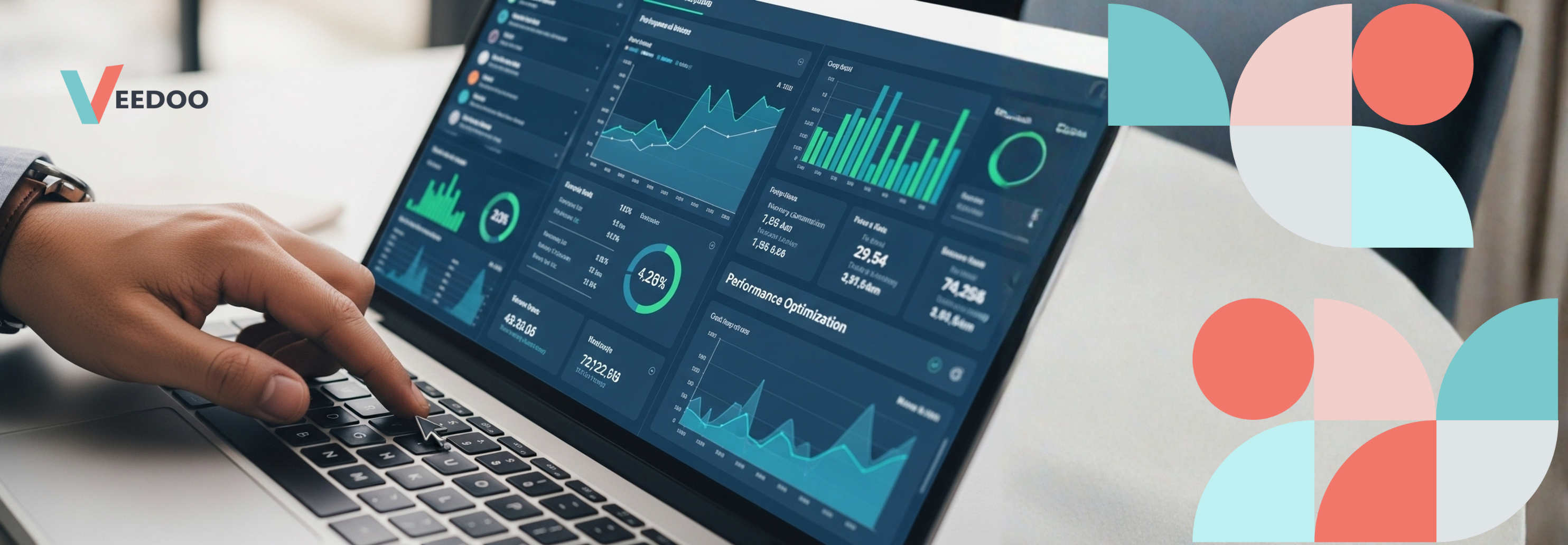 In the picture - Personalised Dashboards That Show Value Instantly and Veedoo's abstraction 
