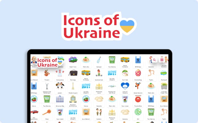 VEEDOO project sample: Icons of Ukraine