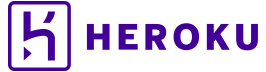 In the picture - Logo Heroku