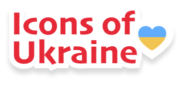In the picture - Logo Icons of Ukraine