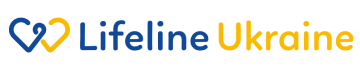 In the picture - Logo LifeLine Ukraine