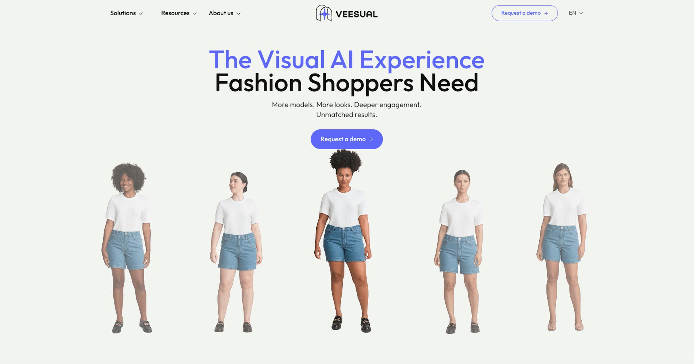 Veesual | The Visual AI Experience Fashion Shoppers Need