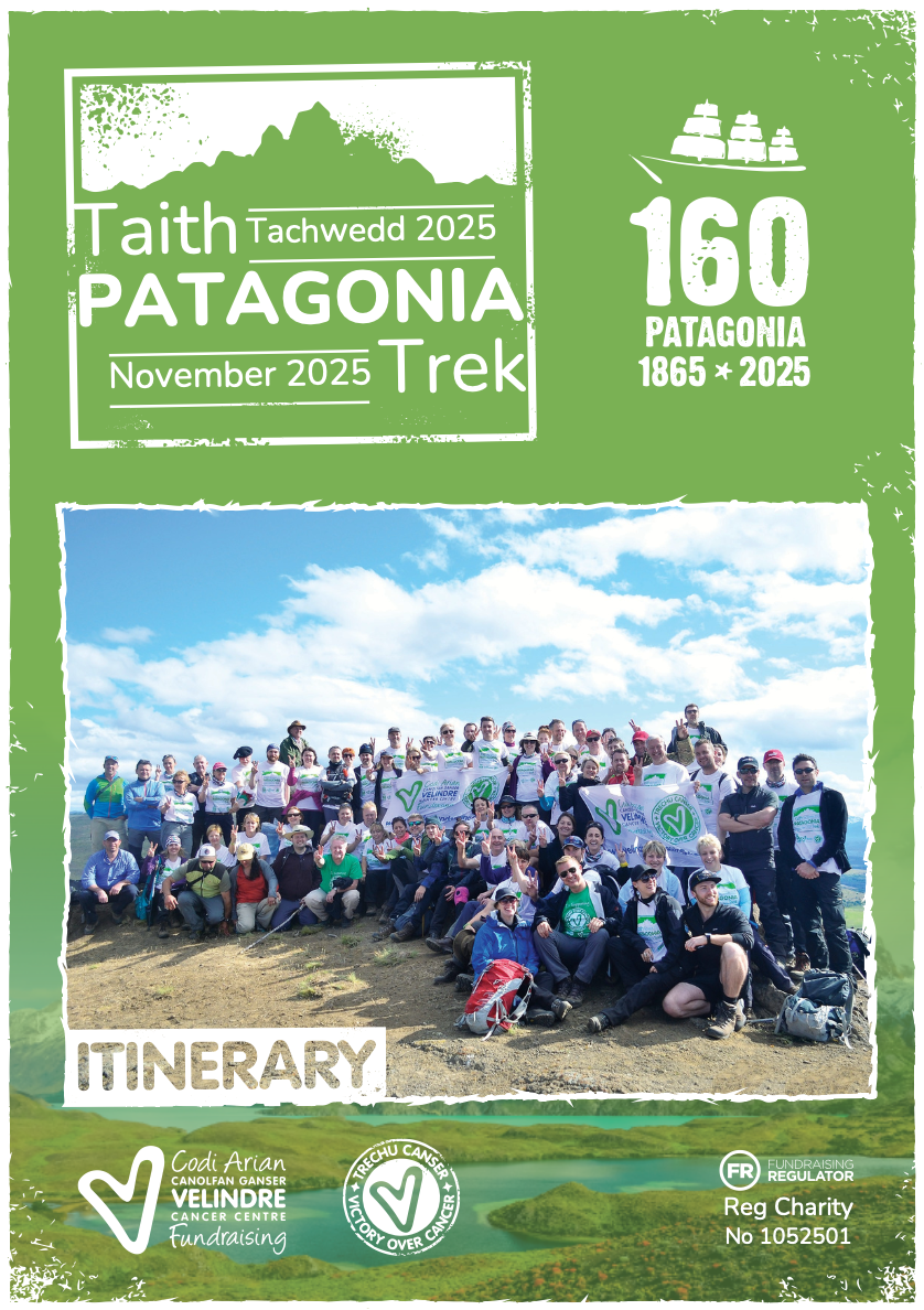 Screenshot of Shane & Sean itinerary pdf.