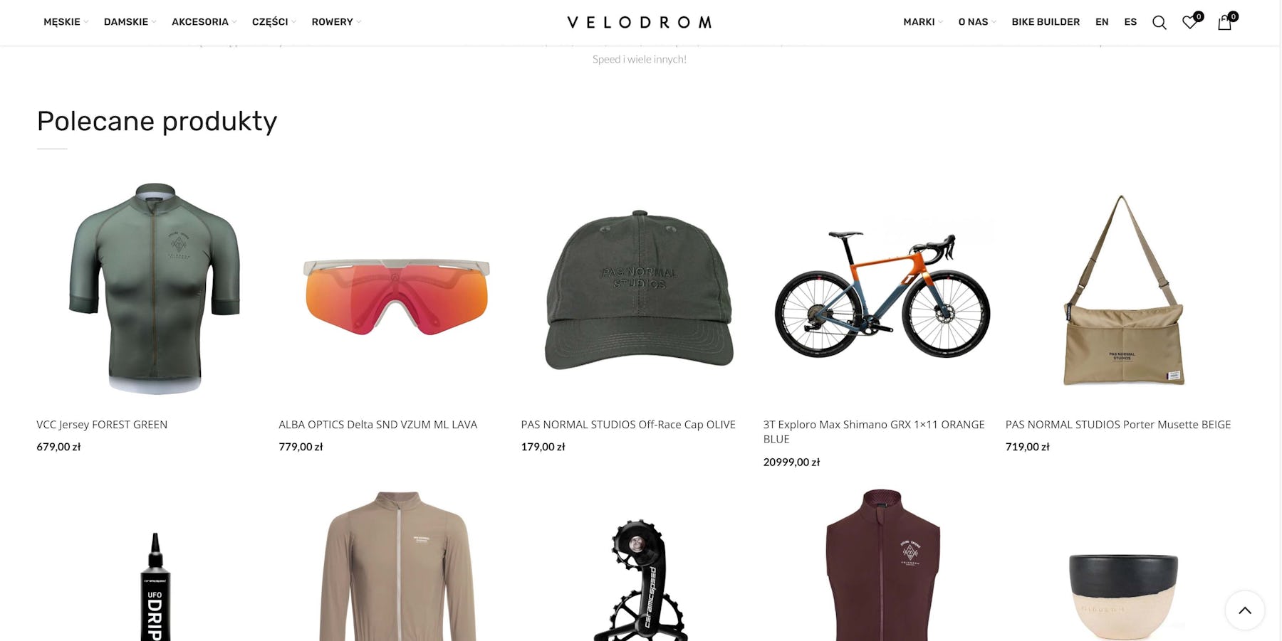 velodrom poland online shop