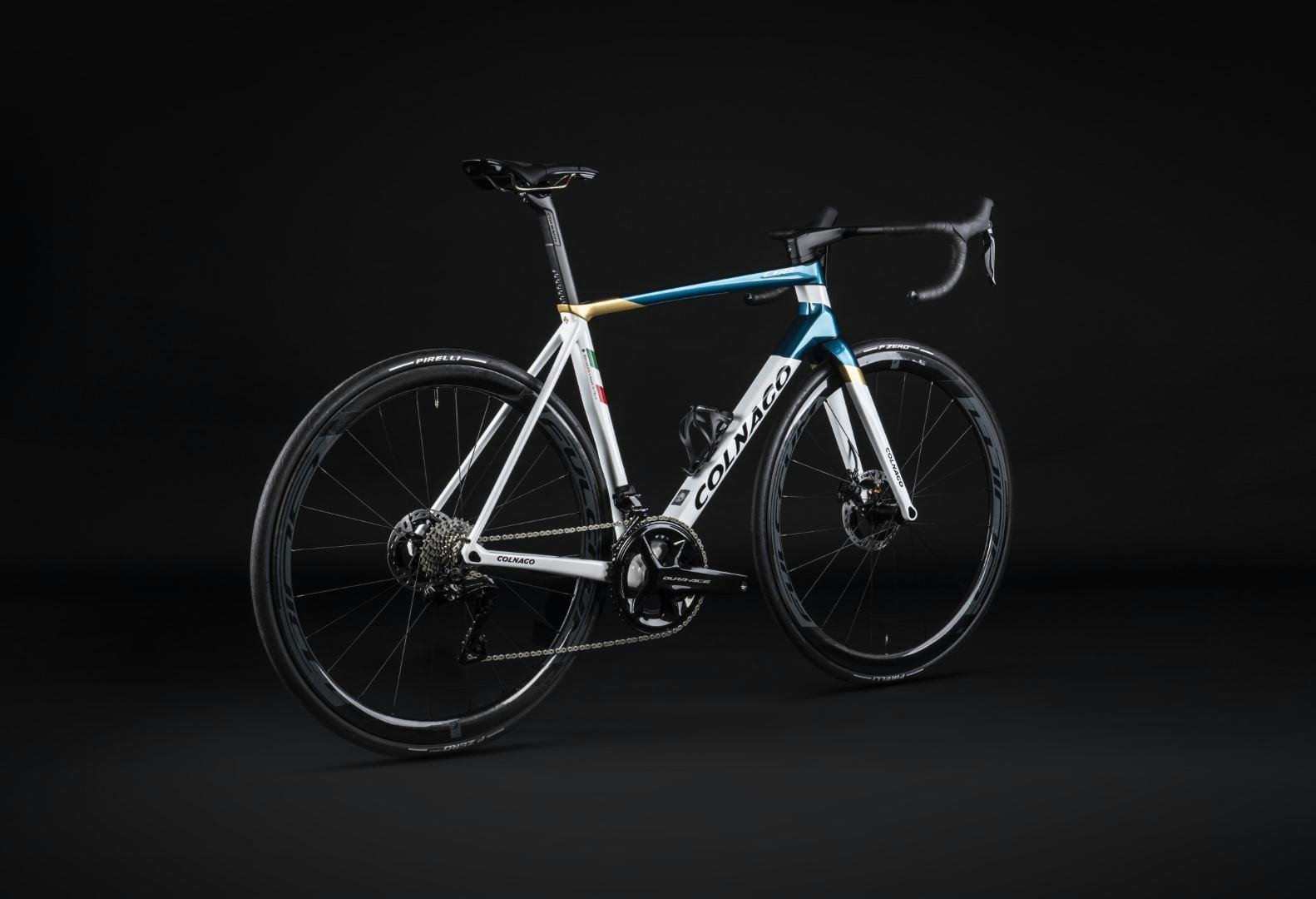 colnago c68 blue white gold