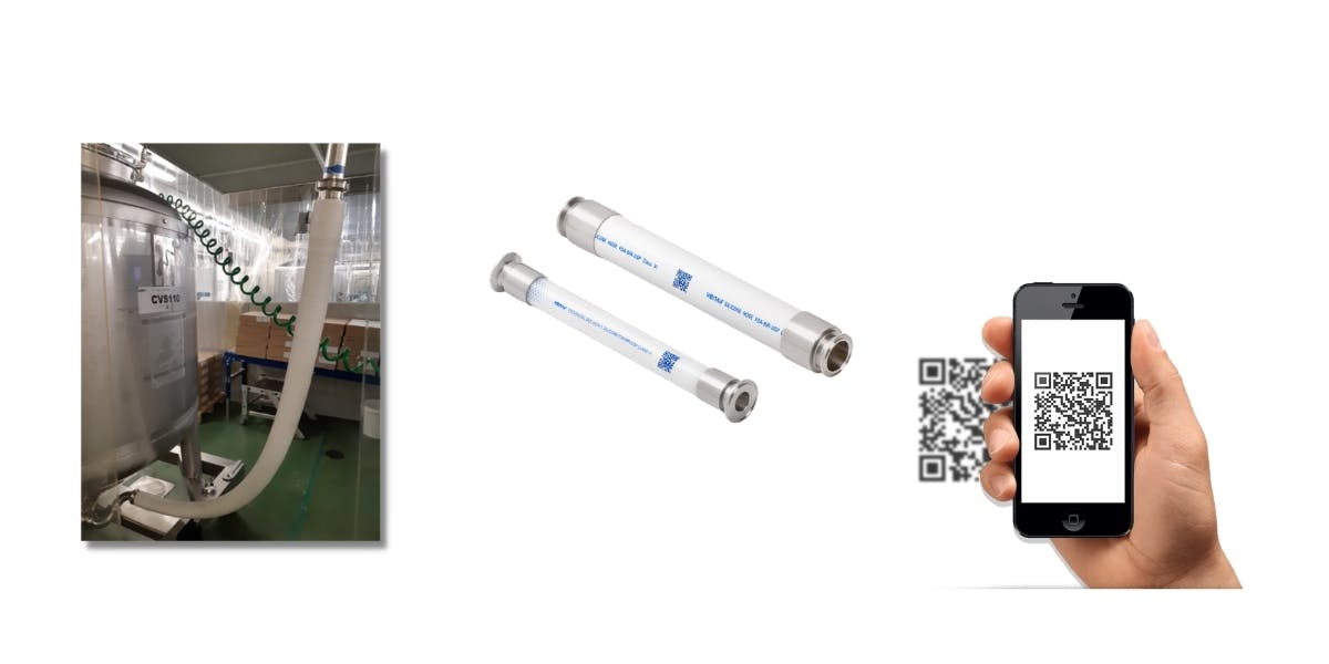 Electrally heated hose traceable