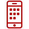 ícone de um celular da claro internet smartphone