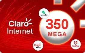 claro internet 350 mega