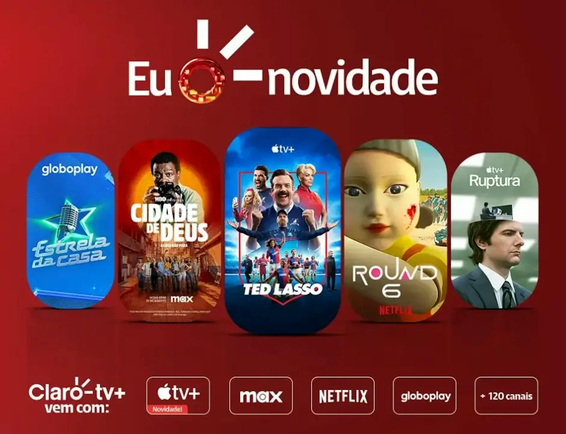 claro tv com streamings inclusos na assinatura