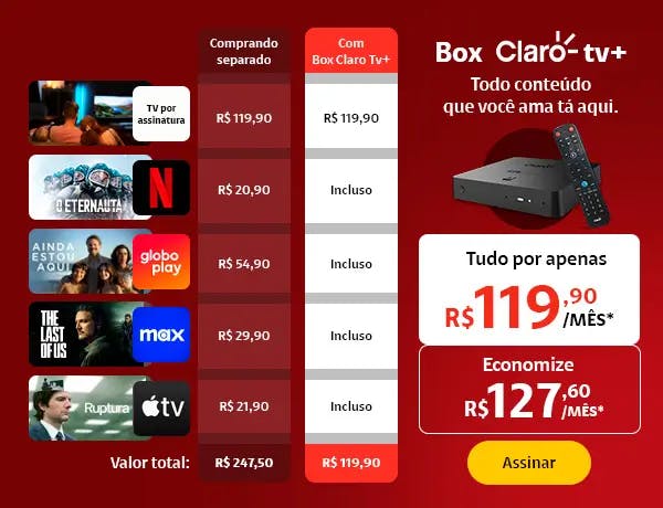 claro tv box comparativo