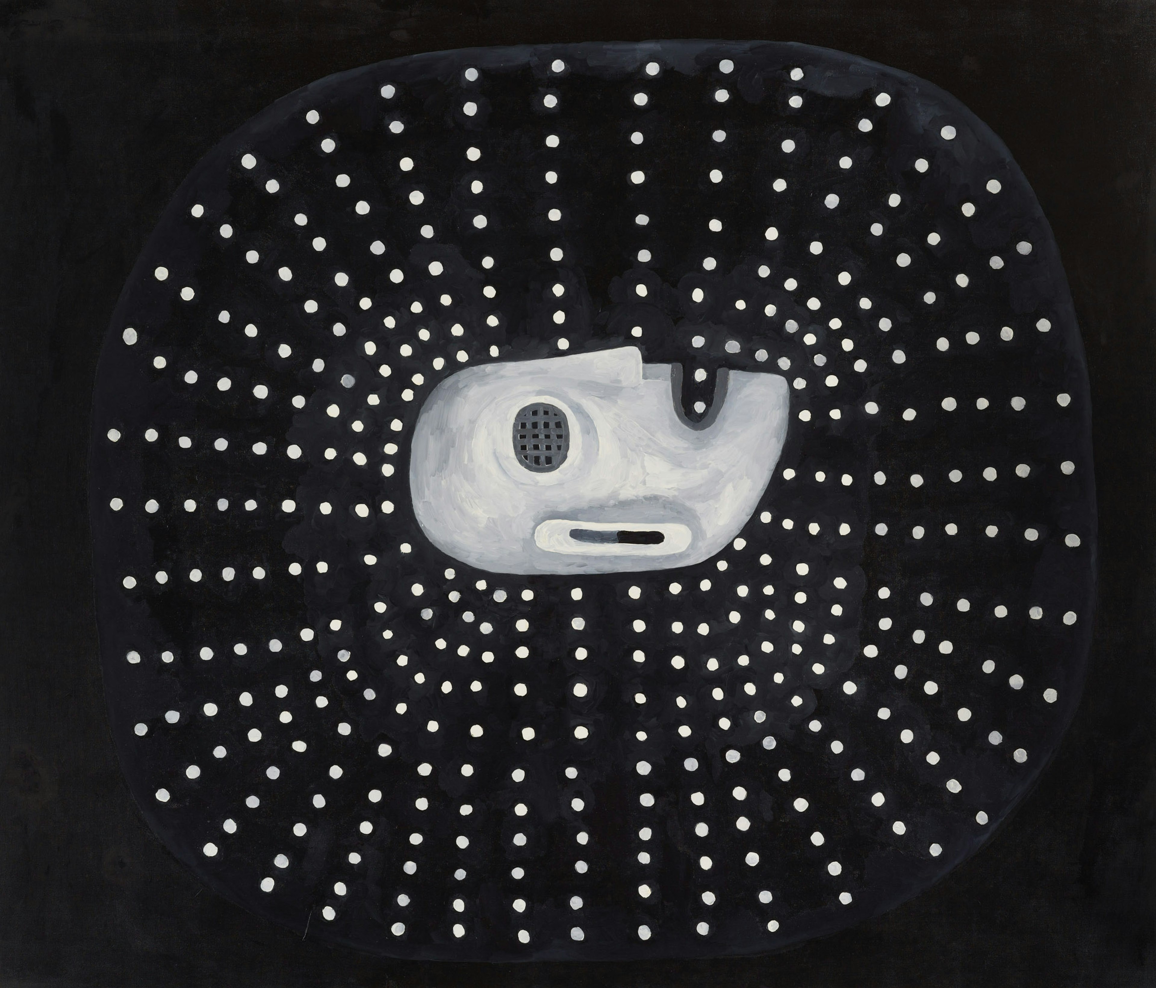 RAPHAELA SIMON
Sieb (Sieve), 2025
Oil on linen
67 x 78 ¾ inches
170 x 200 cm
SIMP-200