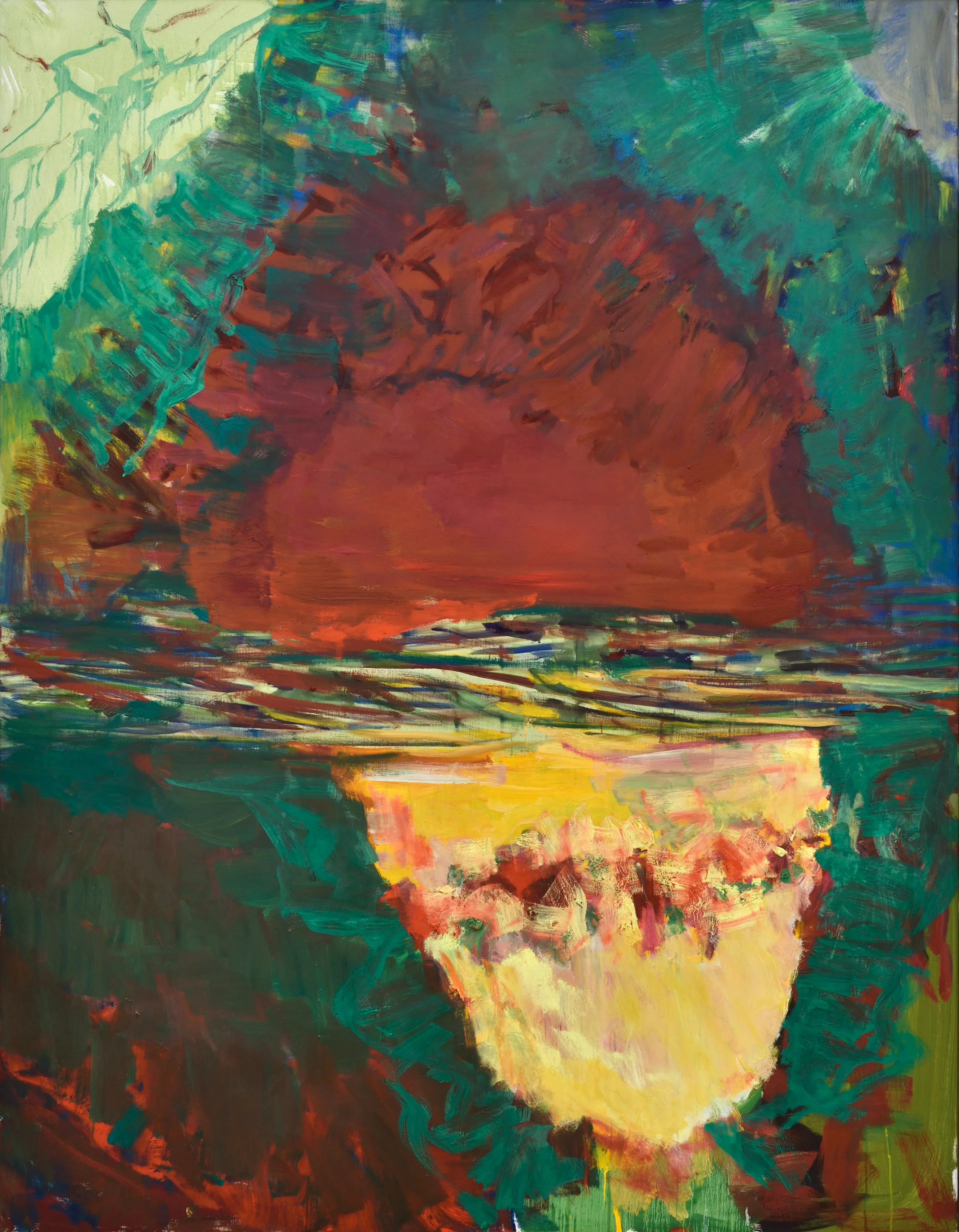 PER KIRKEBY Untitled, 2011 Oil on canvas 70 ¾ x 55 inches 180 x 140 cm KIRP-1355