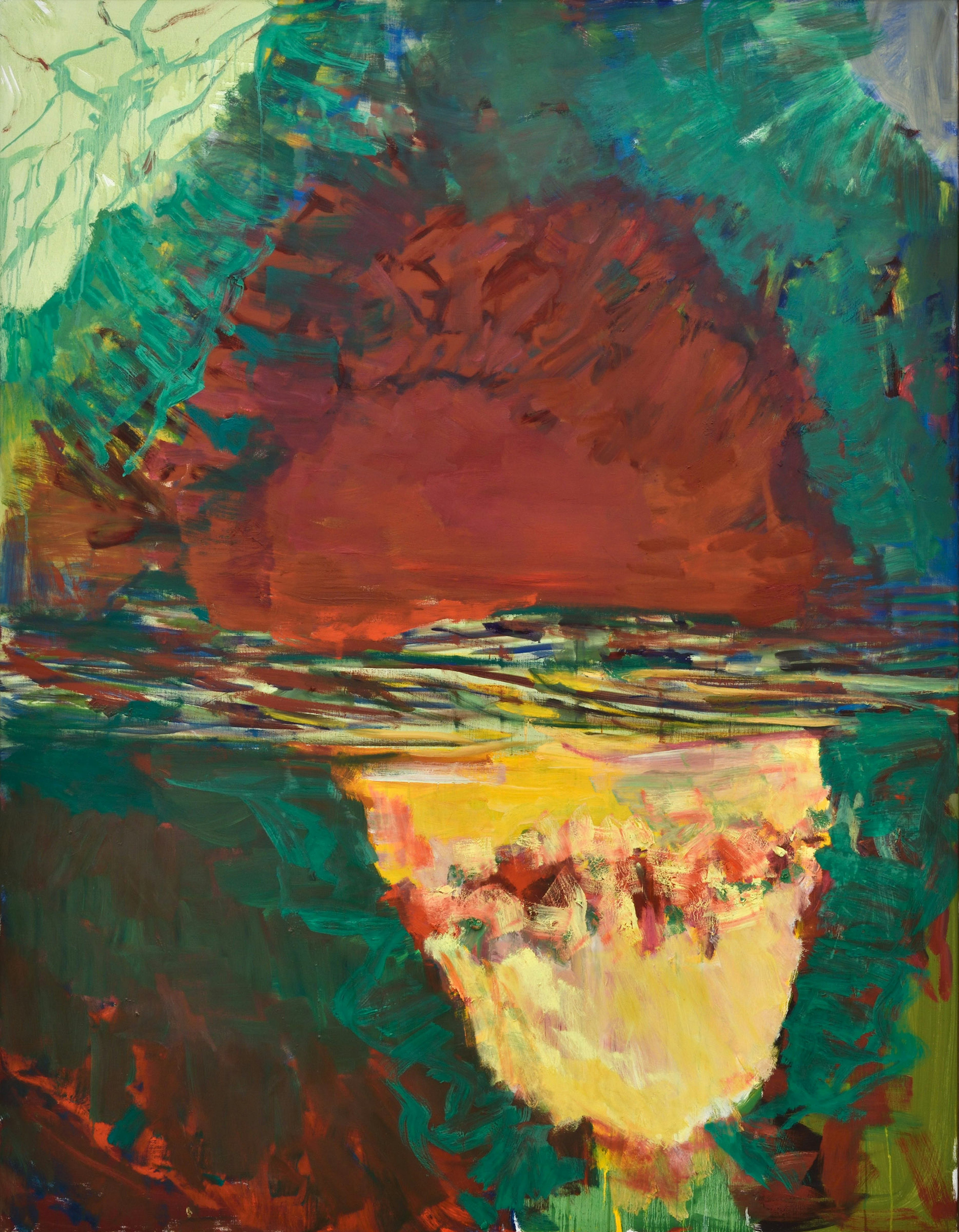 PER KIRKEBY Untitled, 2011 Oil on canvas 70 ¾ x 55 inches 180 x 140 cm KIRP-1355