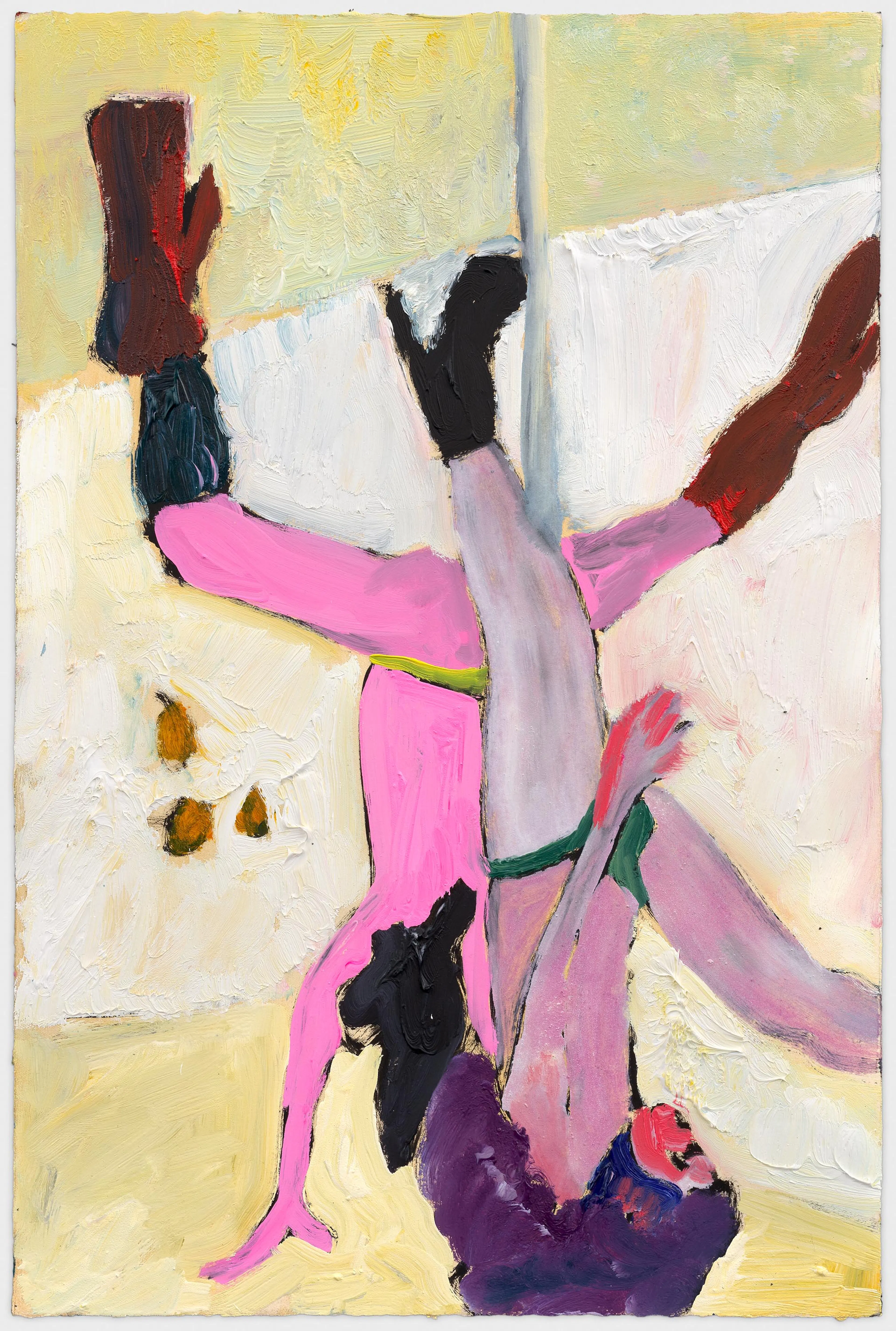 FLORIAN KREWER
Untitled, 2025
Oil on paper
22 ½ x 15 inches
57 x 38 cm
KREW-729