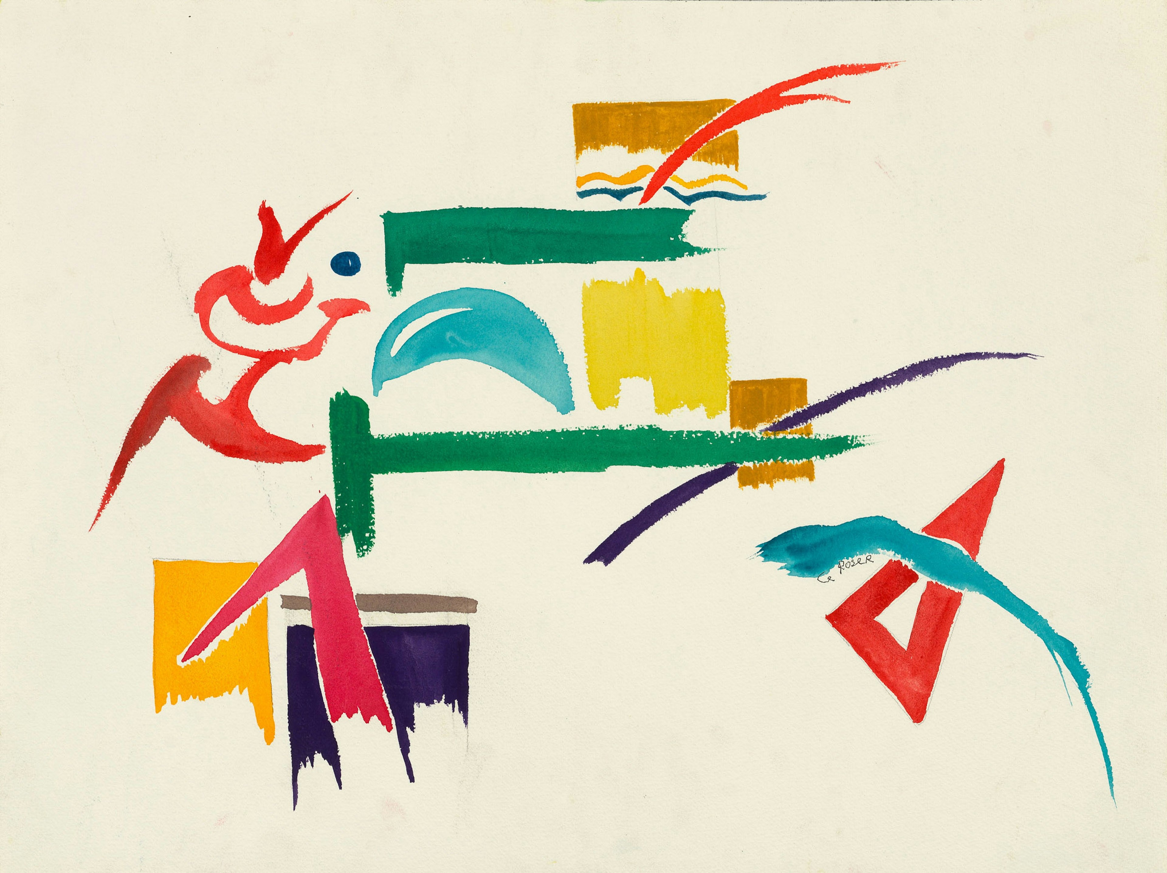 CE ROSER
Tangible Assets, 2013
Watercolor on paper
18 x 24 inches
45.5 x 61 cm
ROSW-3