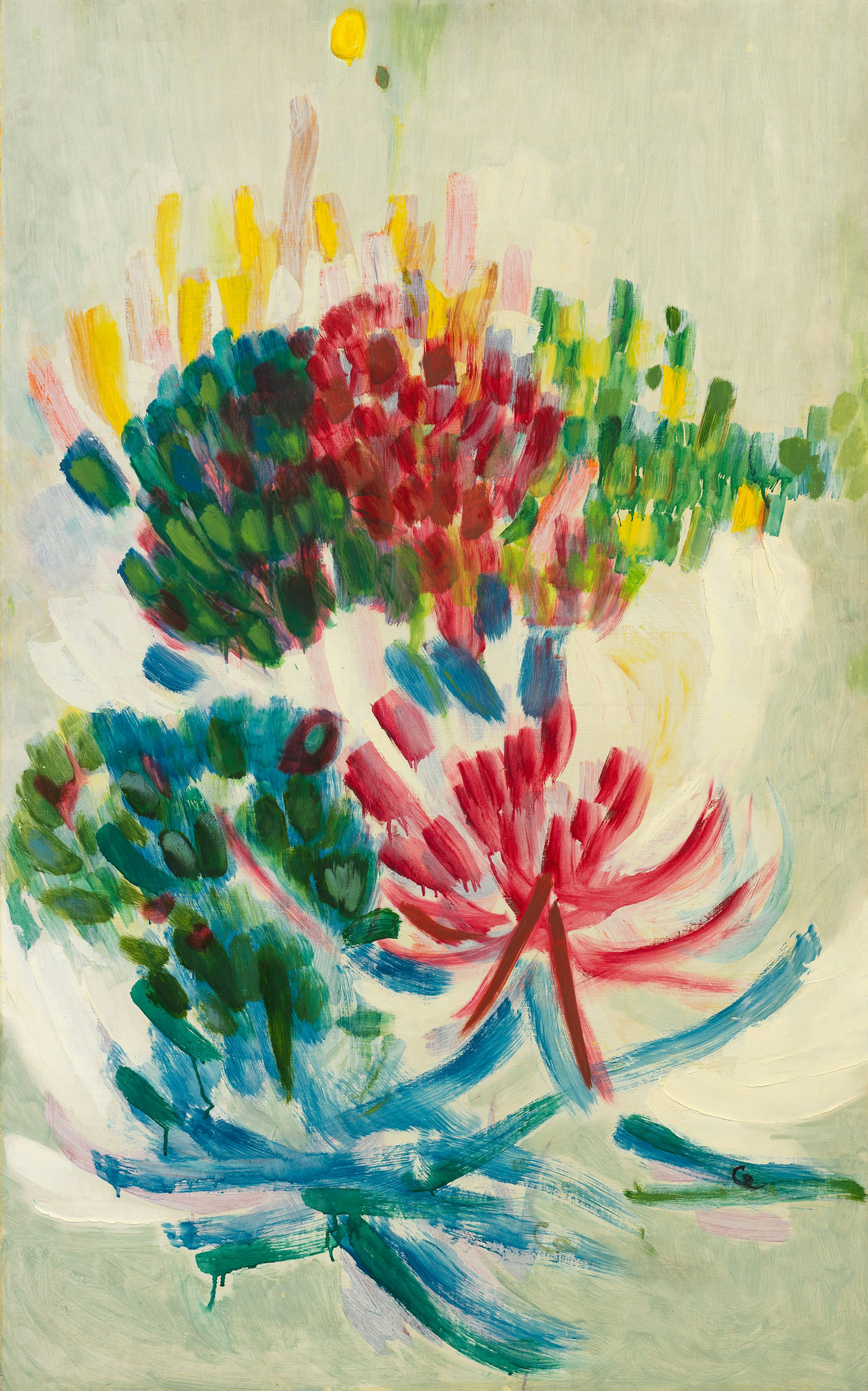 CE ROSER
Fireworks on the Hudson, 1961
Oil on board
48 x 30 inches
122 x 76 cm
ROSP-1