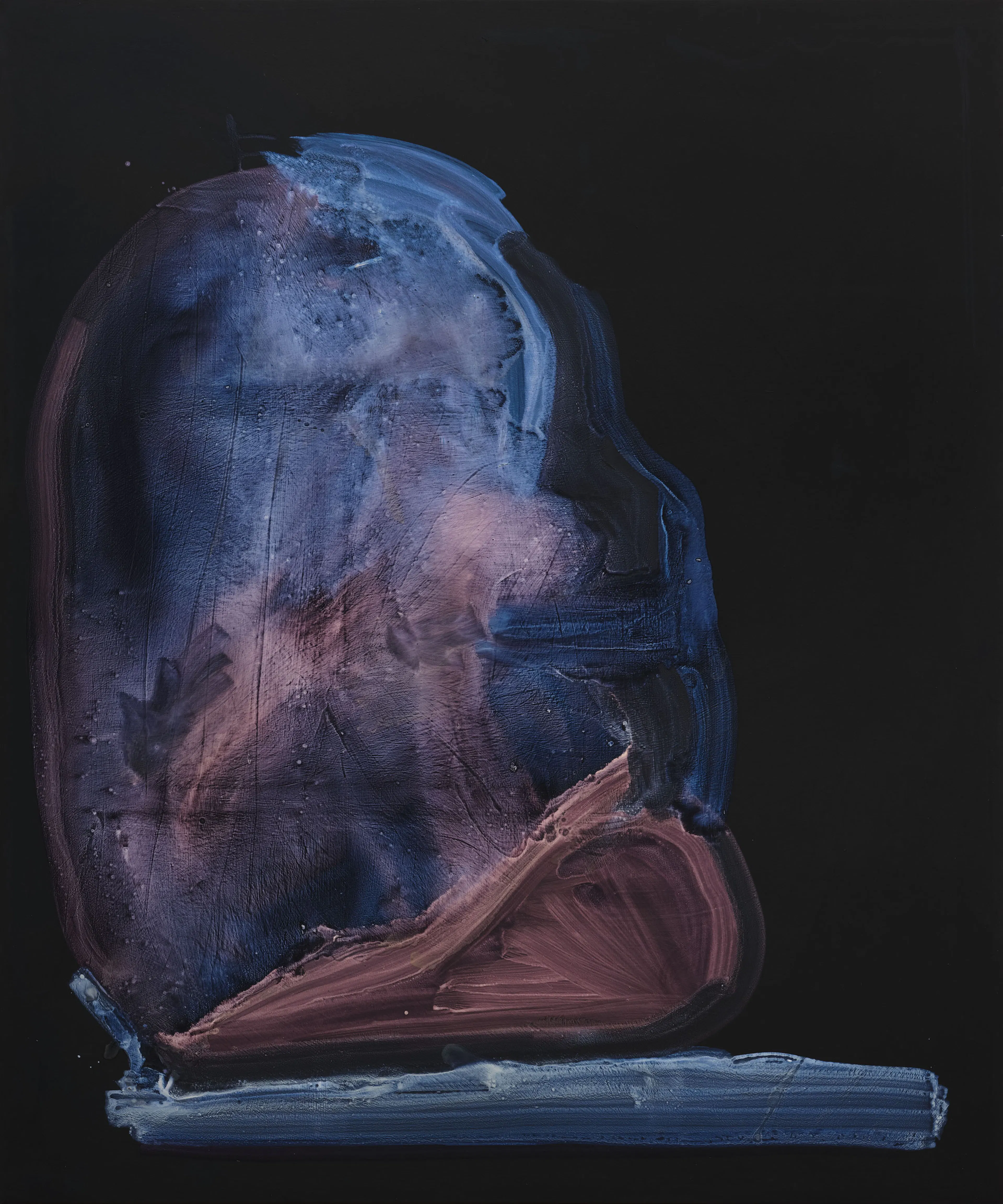 SIGMAR POLKE, Untitled, 2007, Interference paint, acrylic on canvas