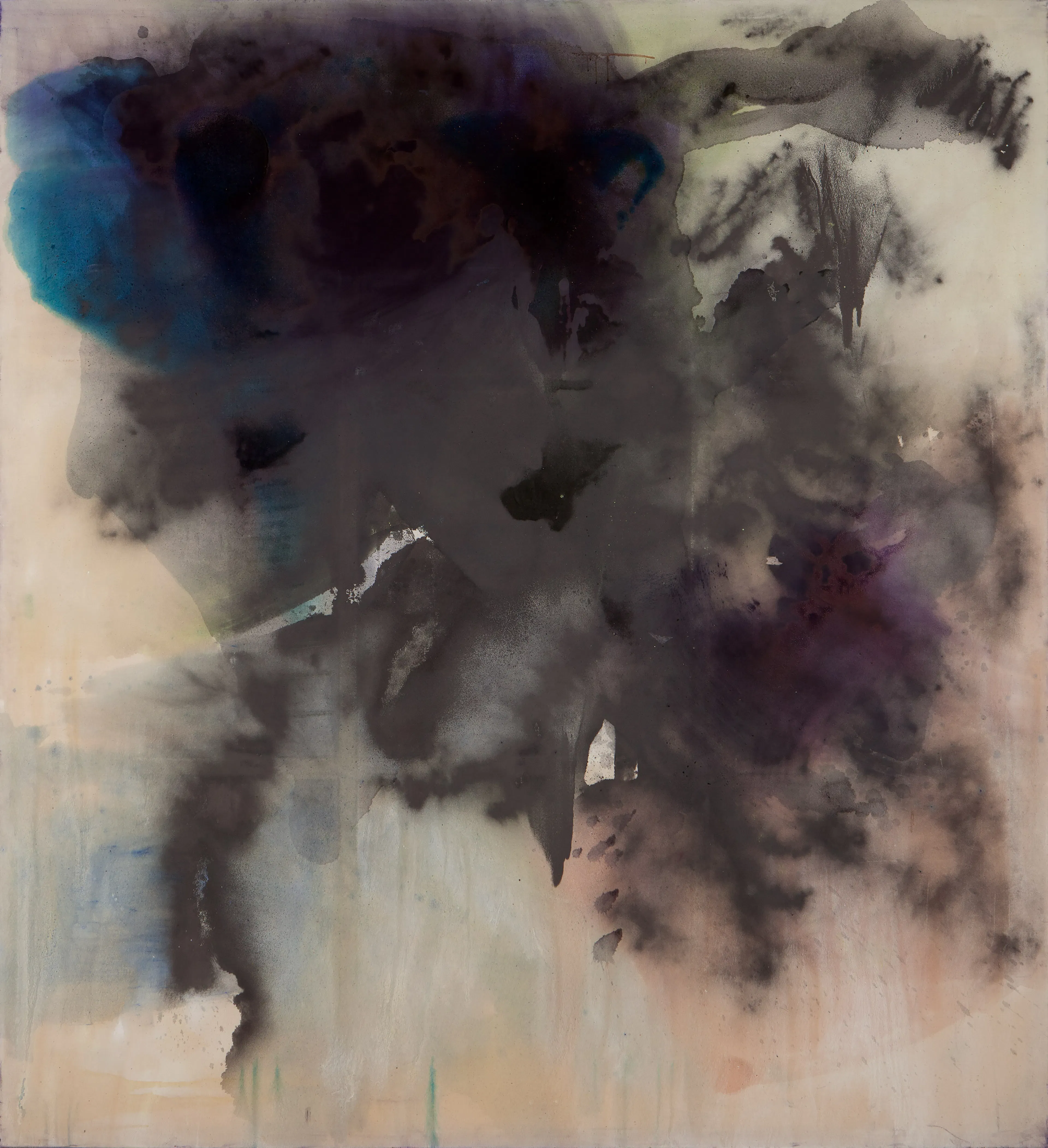 Der Traum des Menelaos III (Wolke) 
(The Dream of Menelaus III [Cloud]), 1982 
Dispersion, aluminum, manganese, ferrous mica on canvas 
102 ¼ x 94 ½ inches 
260 x 240 cm 
POL 53/C