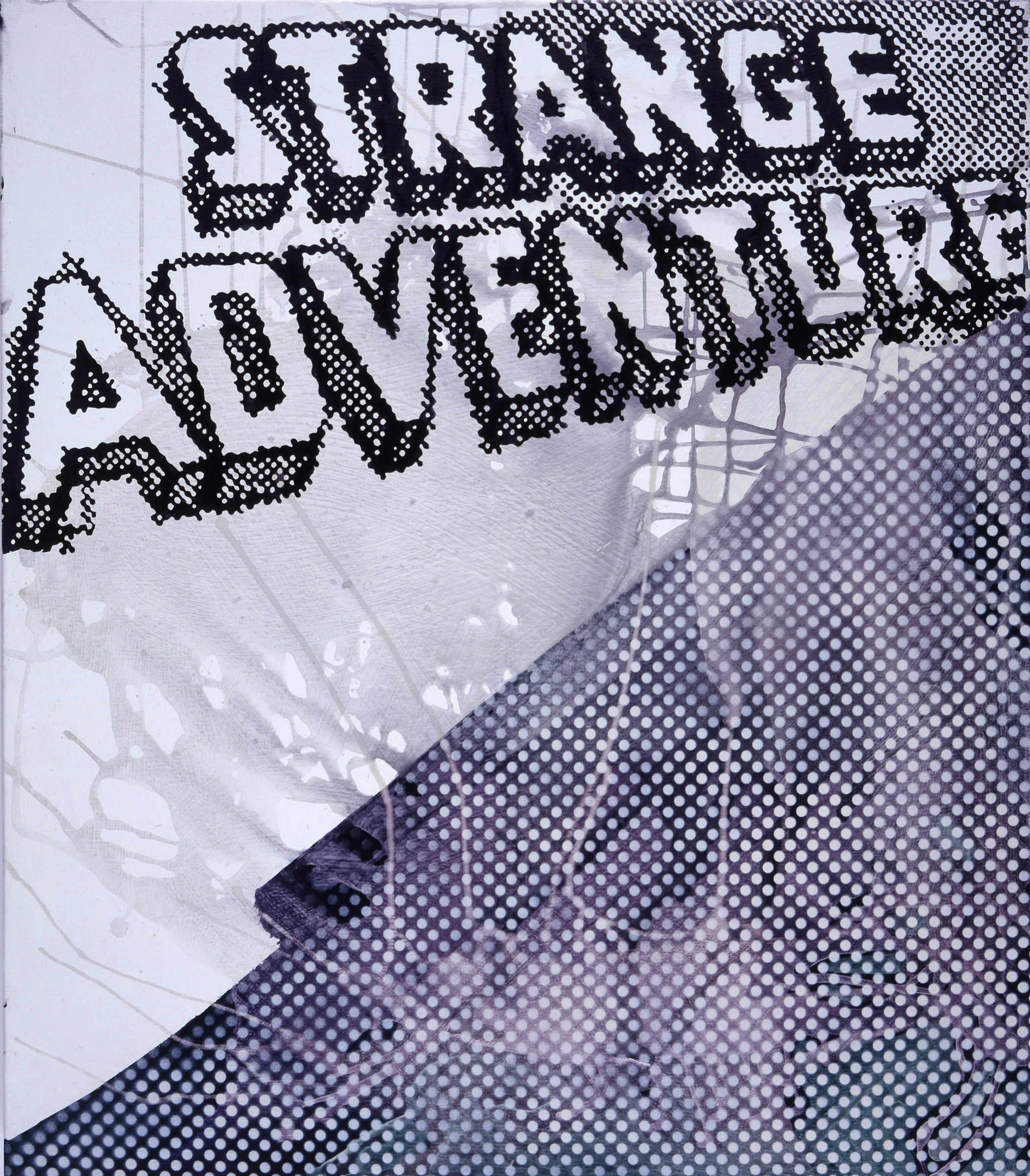 Strange adventure, 2004  Acrylic on canvas  31 ½ x 27 ½ inches  80 x 70 cm  POL 246