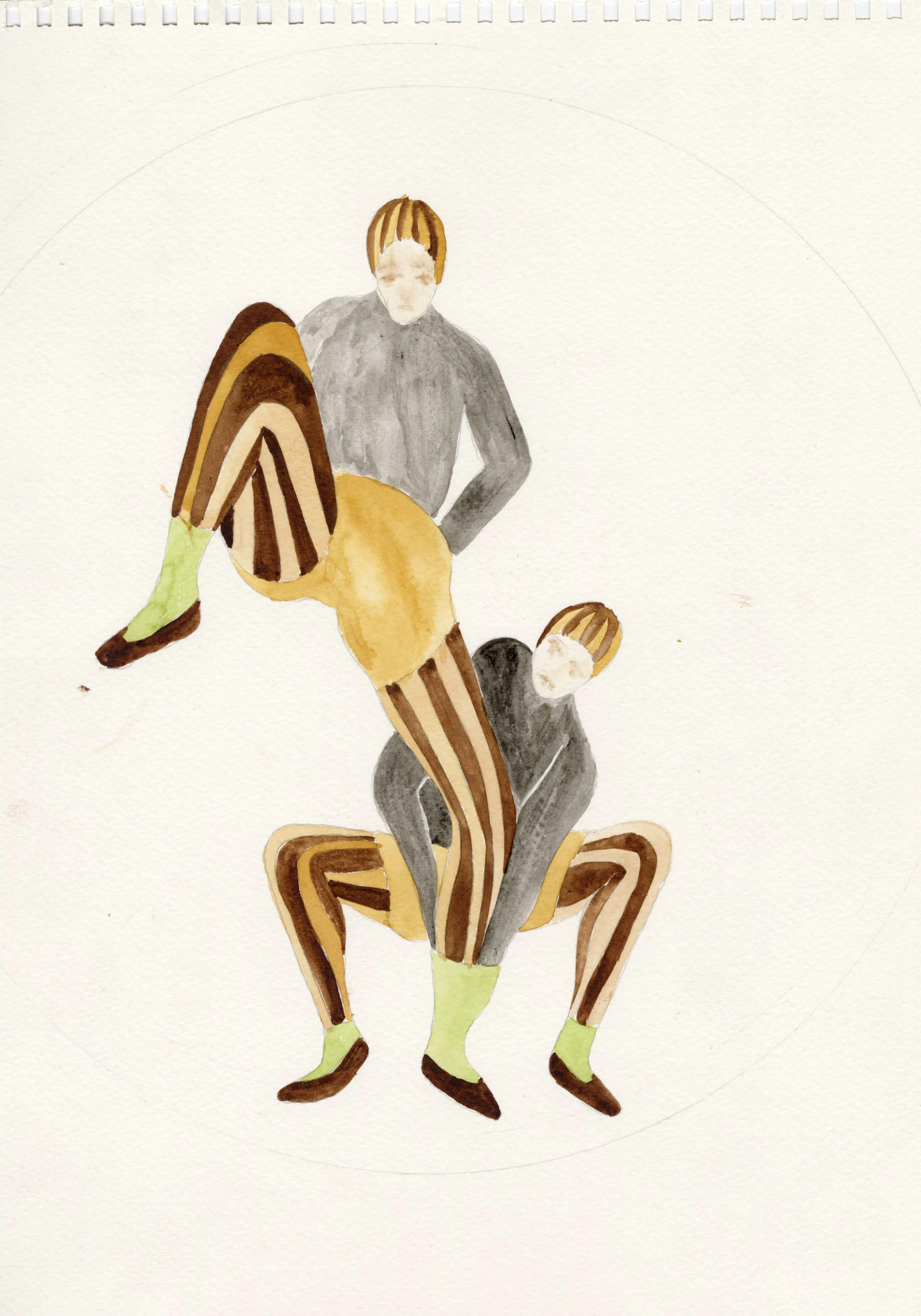 ENRICO DAVID
Untitled (After Roberte), 2003
Watercolor, pencil on paper
14 x 10 inches
35.5 x 25.5 cm
DAVZ 191