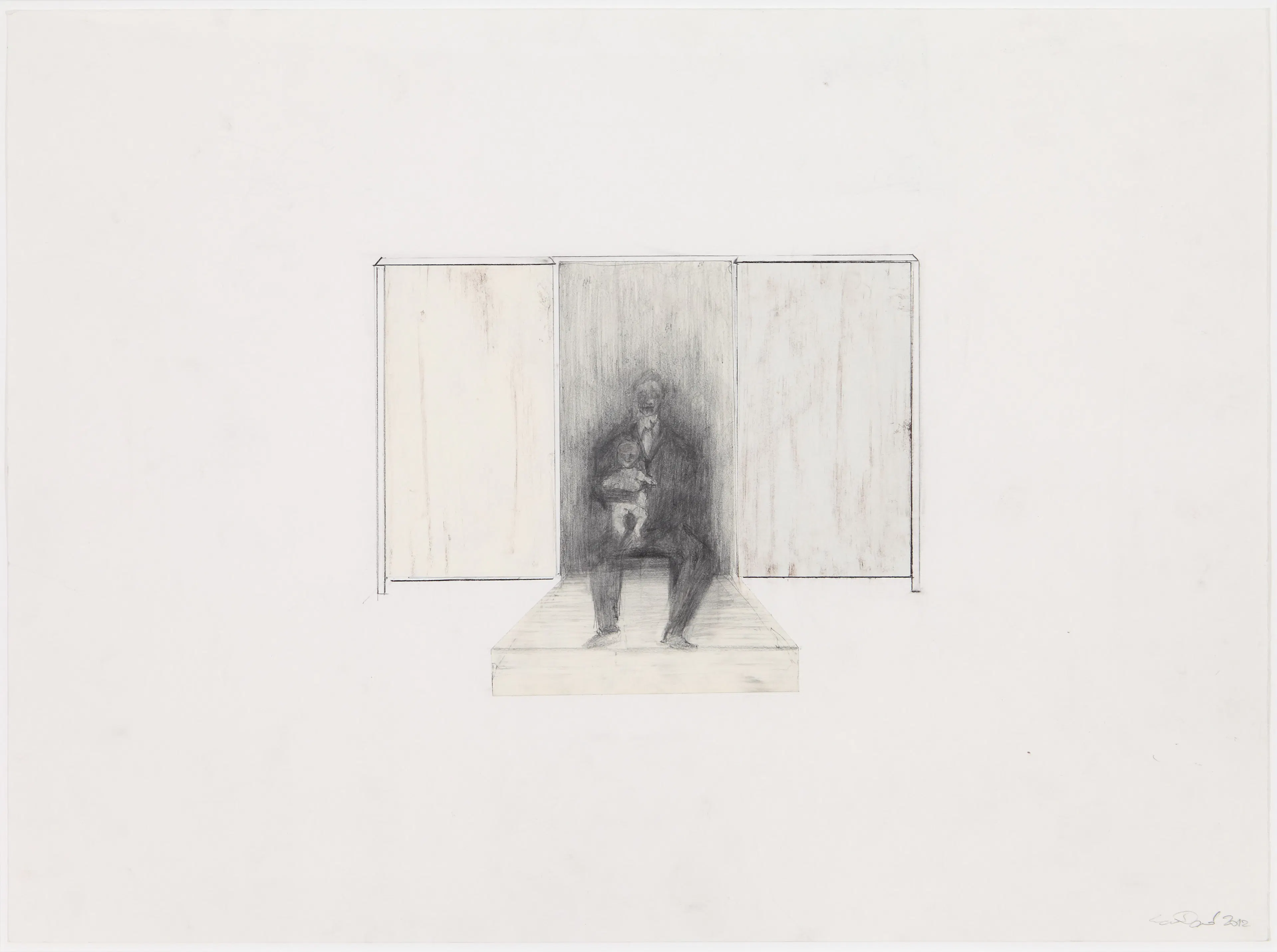 ENRICO DAVID
Study for Portable Man and Doll, 2012
Pencil on paper
20 x 27 inches
50.5 x 68.5 cm
DAVZ 83