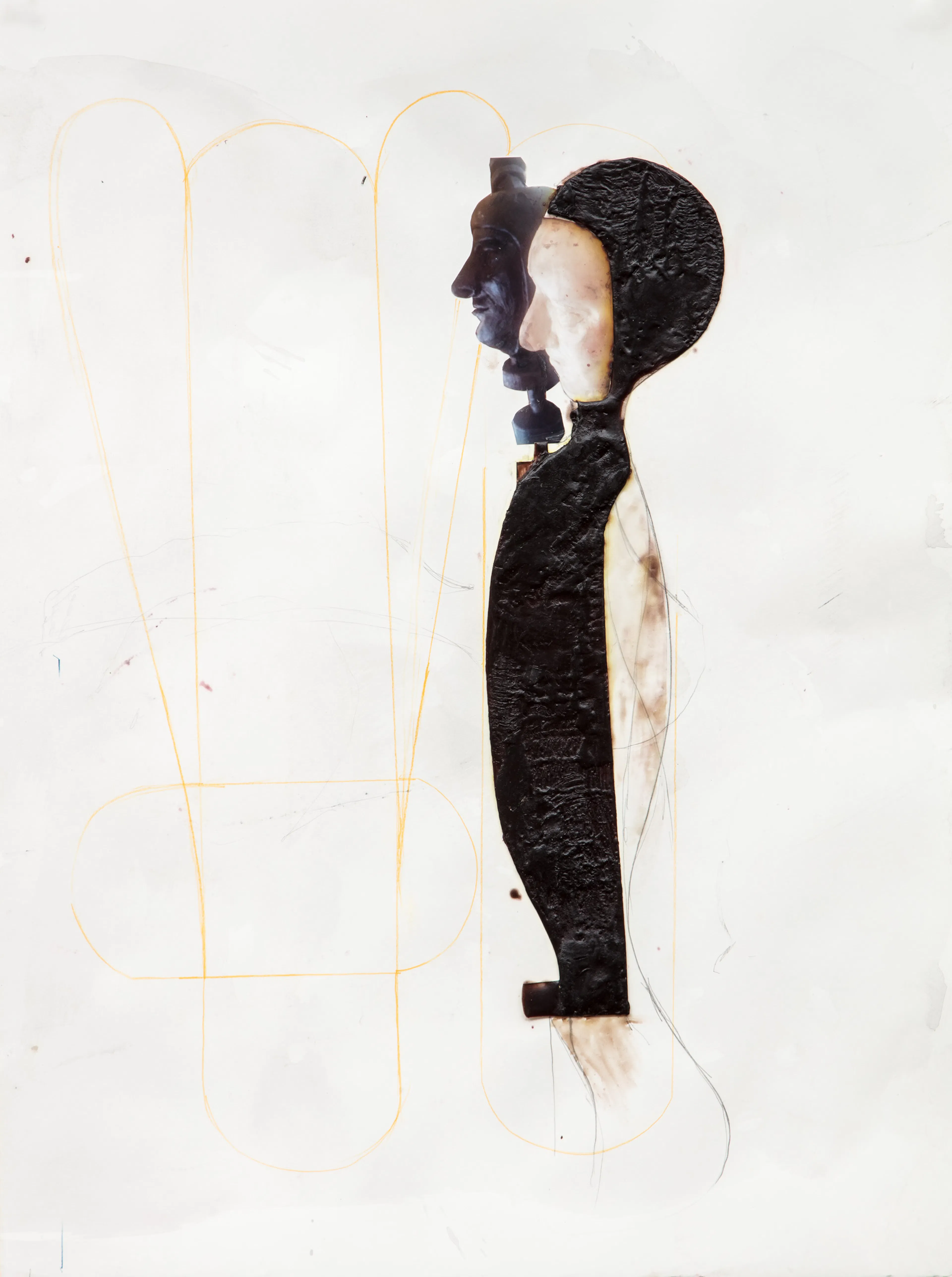 ENRICO DAVID
Untitled, 2017
Pencil, c-print, wax on card mounted on paper
27 x 20 inches
68.5 x 51 cm
DAVZ 140