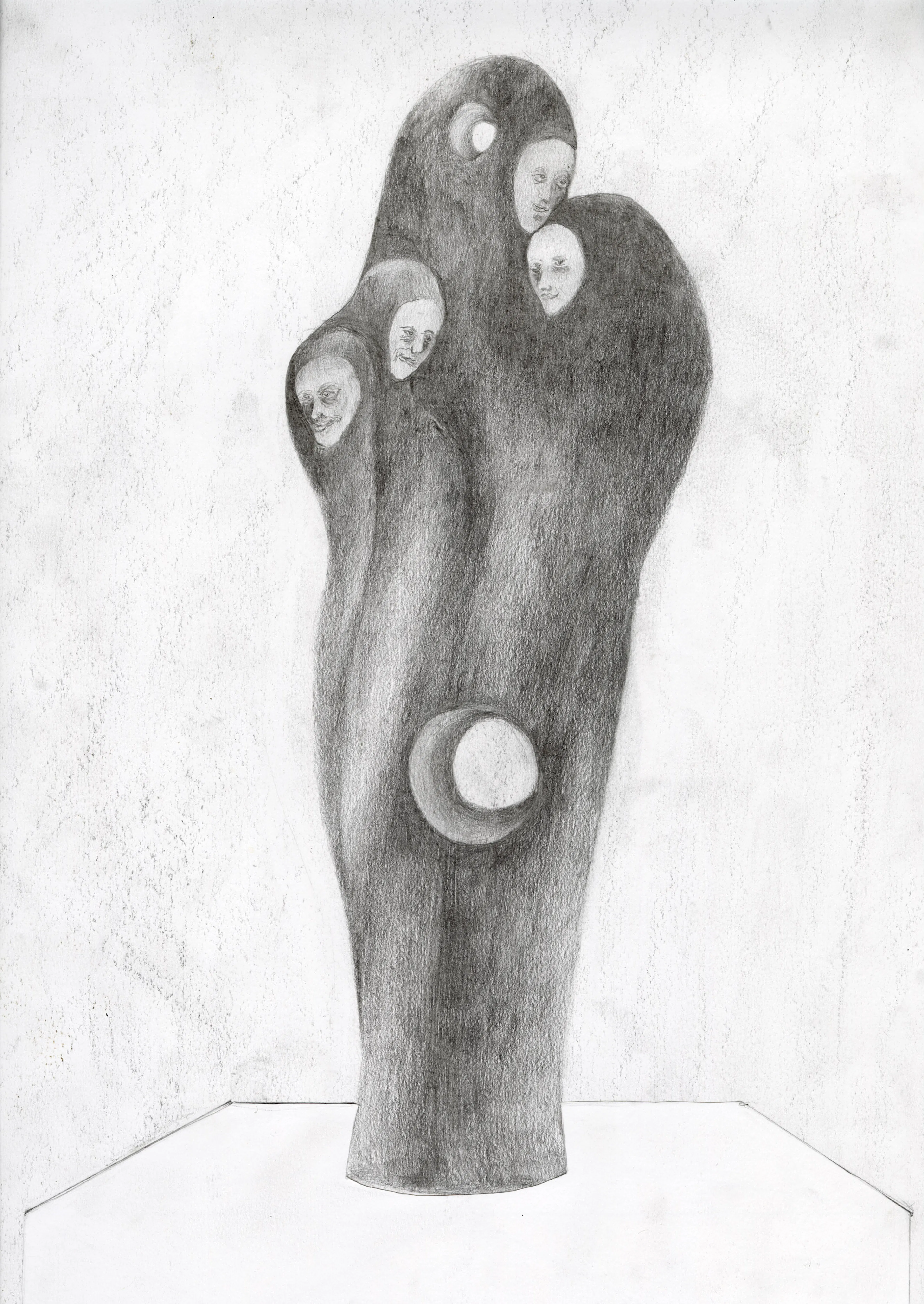 ENRICO DAVID
Untitled (Study), 2026
Pencil, collage on paper
19 ¾ x 13 ¾ inches
50 x 35 cm
DAVZ 178