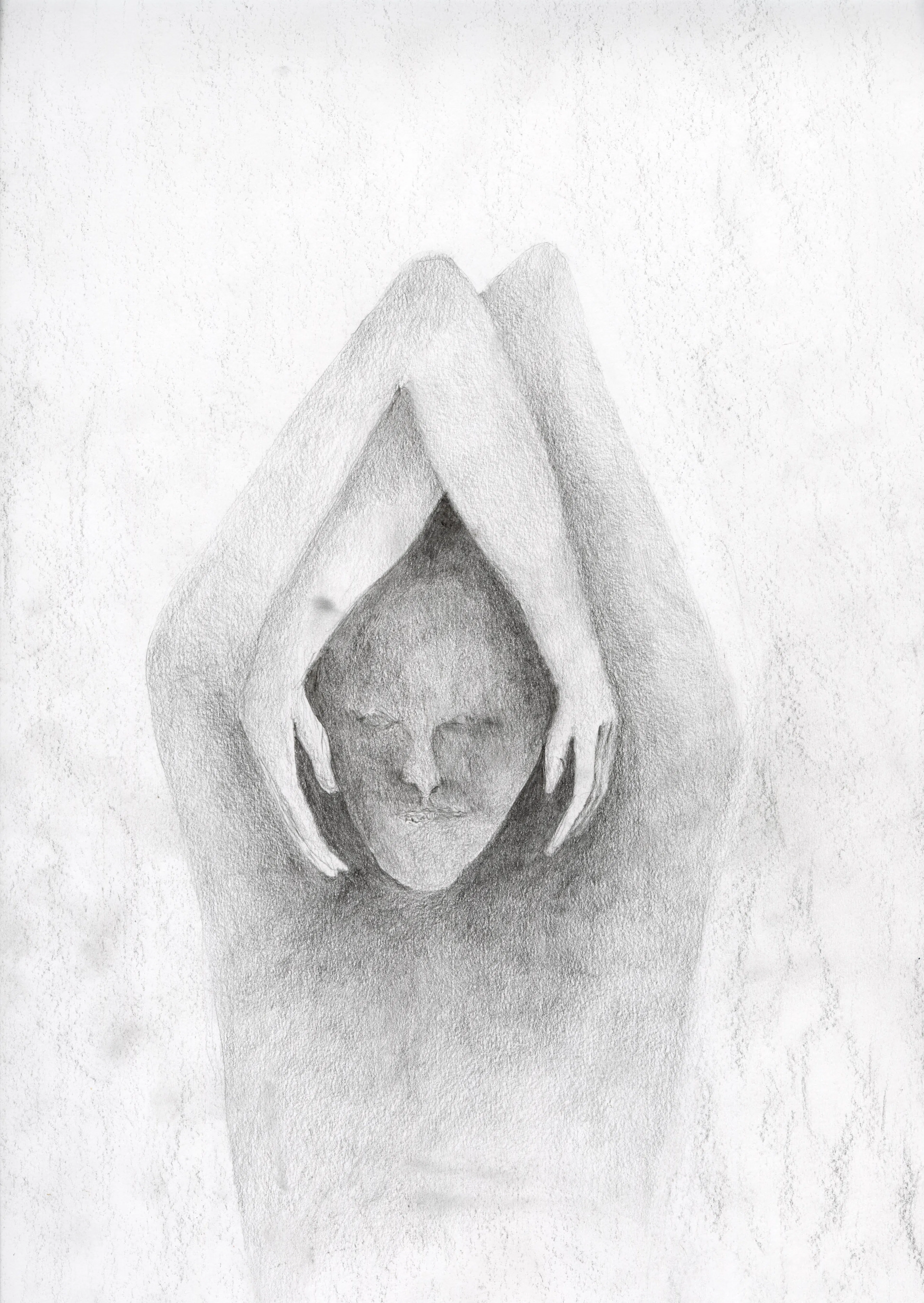 ENRICO DAVID
Untitled (Double Joint), 2026
Pencil on paper
19 ¾ x 13 ¾ inches
50 x 35 cm
DAVZ 179