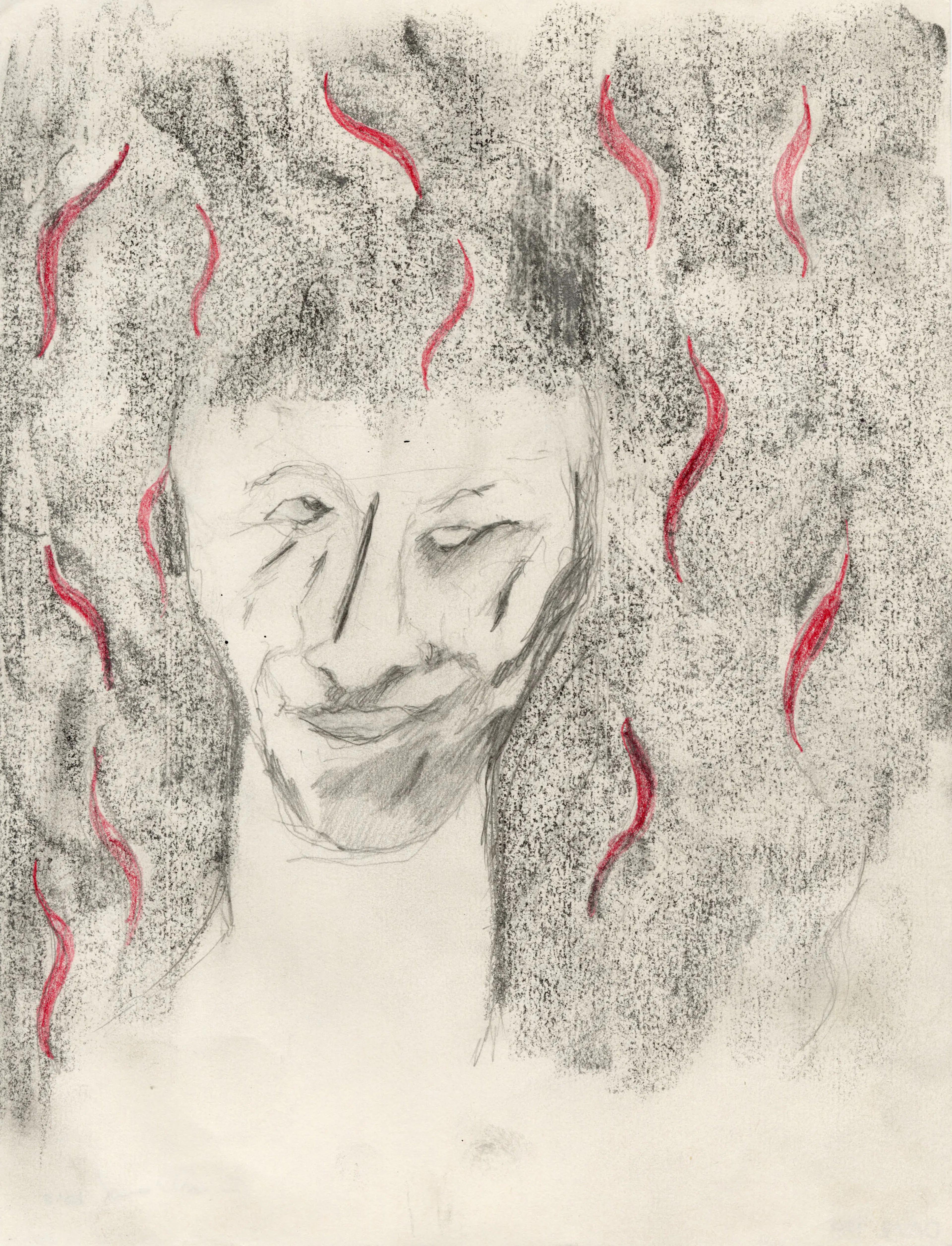 ENRICO DAVID
Untitled (Portrait I), 2010
Pencil, colored pencil on paper
11 x 8 ½ inches
28 x 21.5 cm
DAVZ 188
