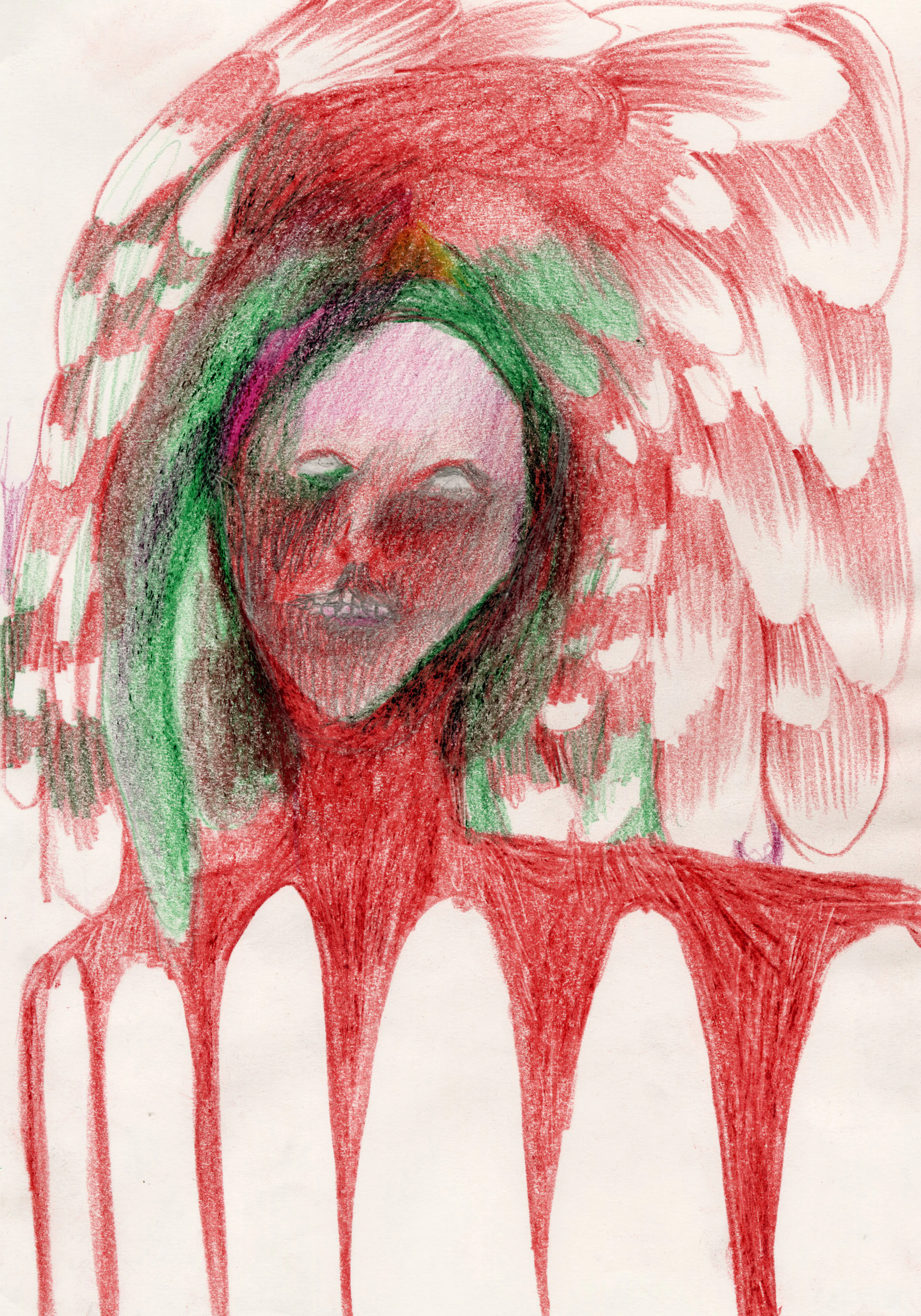 ENRICO DAVID
Untitled (Grip), 2010
Colored pencil, pencil on paper
11 ½ x 8 ½ inches
29.5 x 21 cm
DAVZ 187