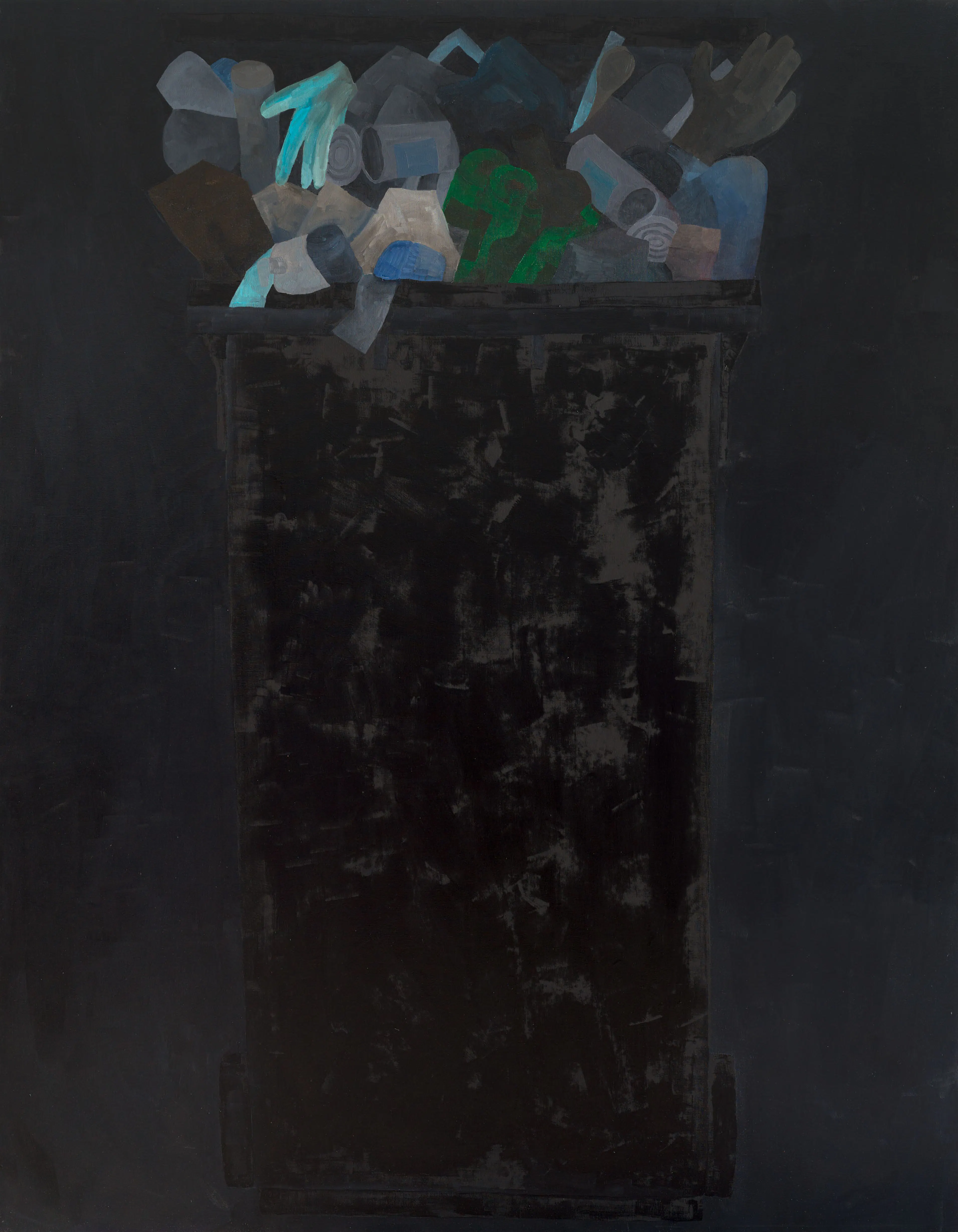 RAPHAELA SIMON
Blauer Müll (Blue Trash), 2022
Oil on linen
90 ½ x 70 ¾ inches
230 x 180 cm
SIMP-77