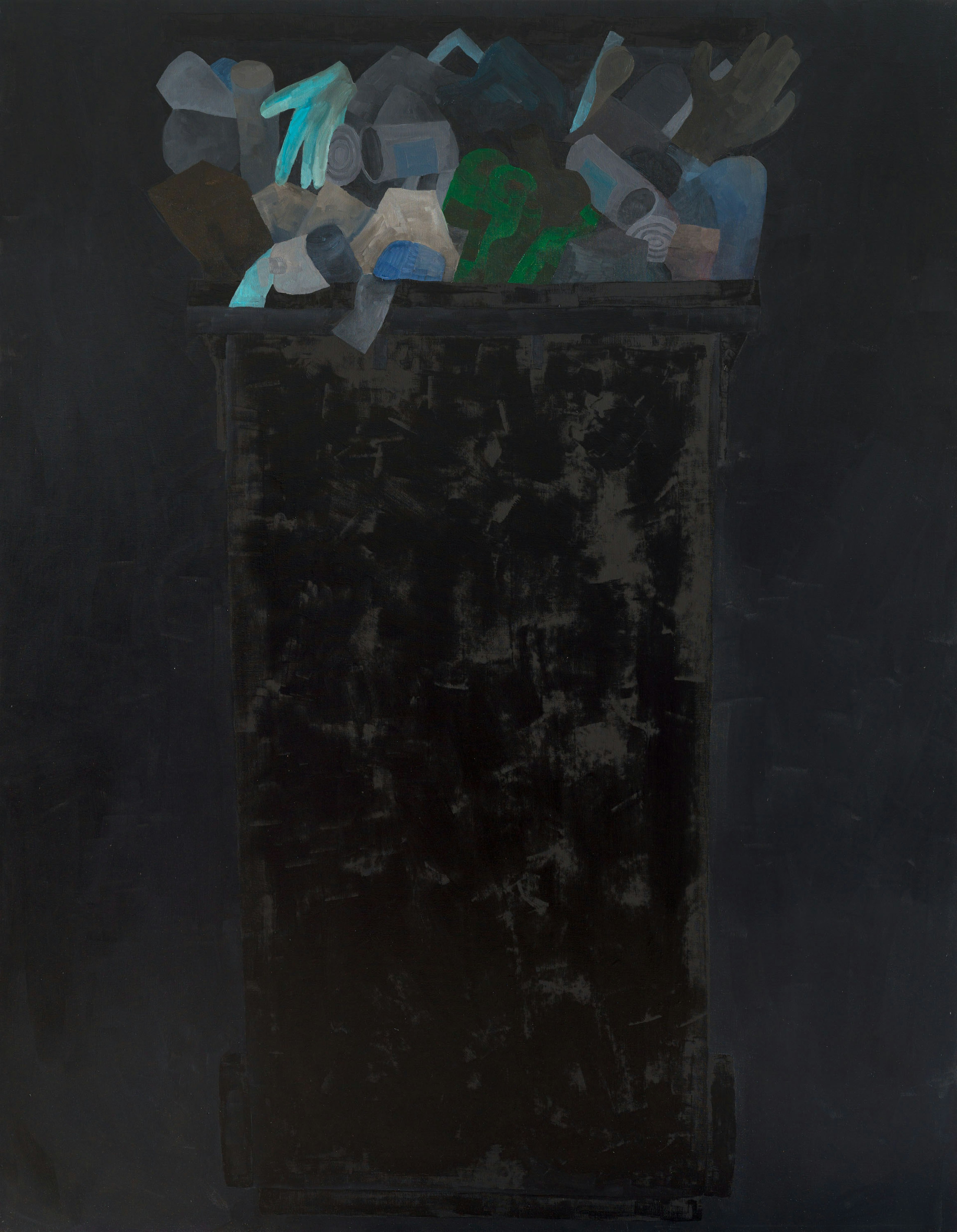 RAPHAELA SIMON
Blauer Müll (Blue Trash), 2022
Oil on linen
90 ½ x 70 ¾ inches
230 x 180 cm
SIMP-77