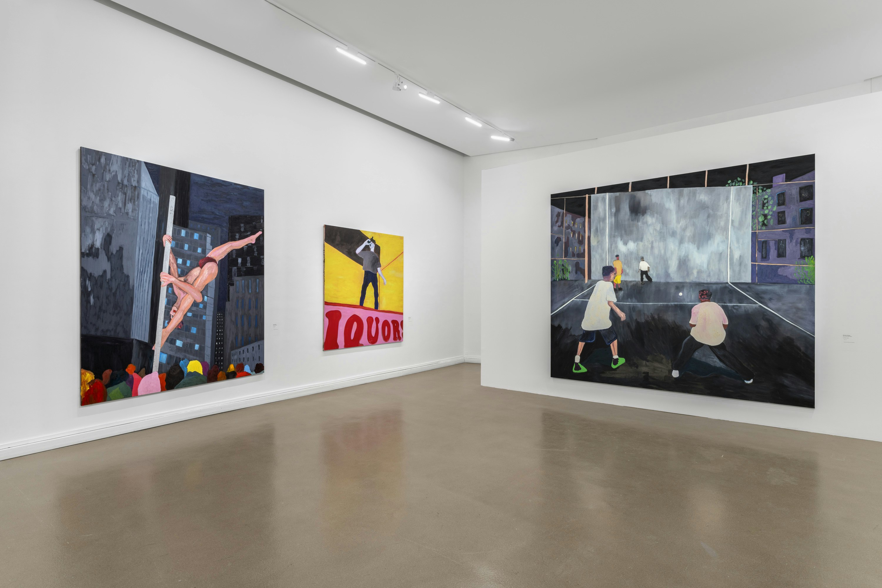 A German-Born New York Painter Explores the
Spaces Between
